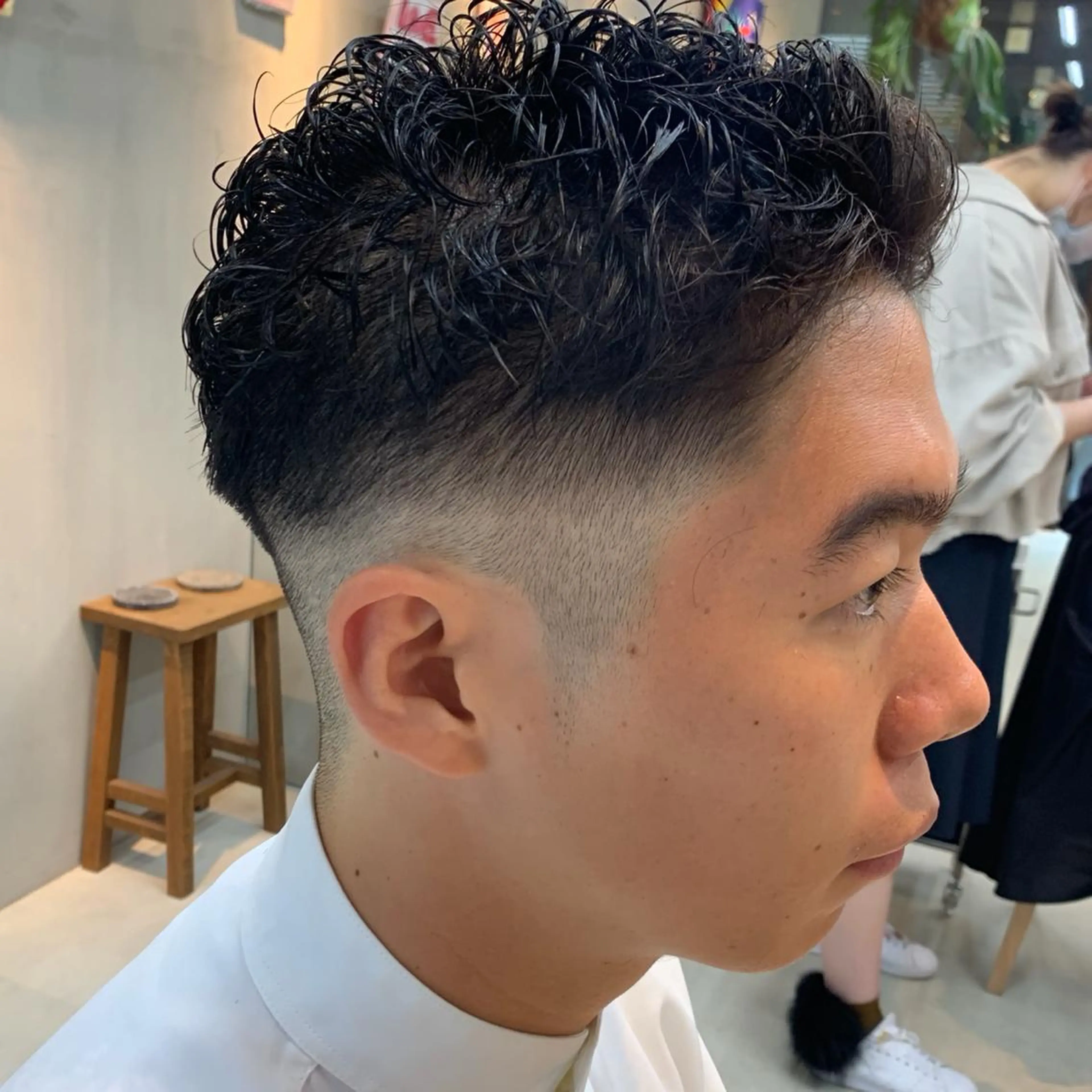 ショート パーマ メンズ 似合わせショート×透 明感/やじまたかしのヘアスタイル