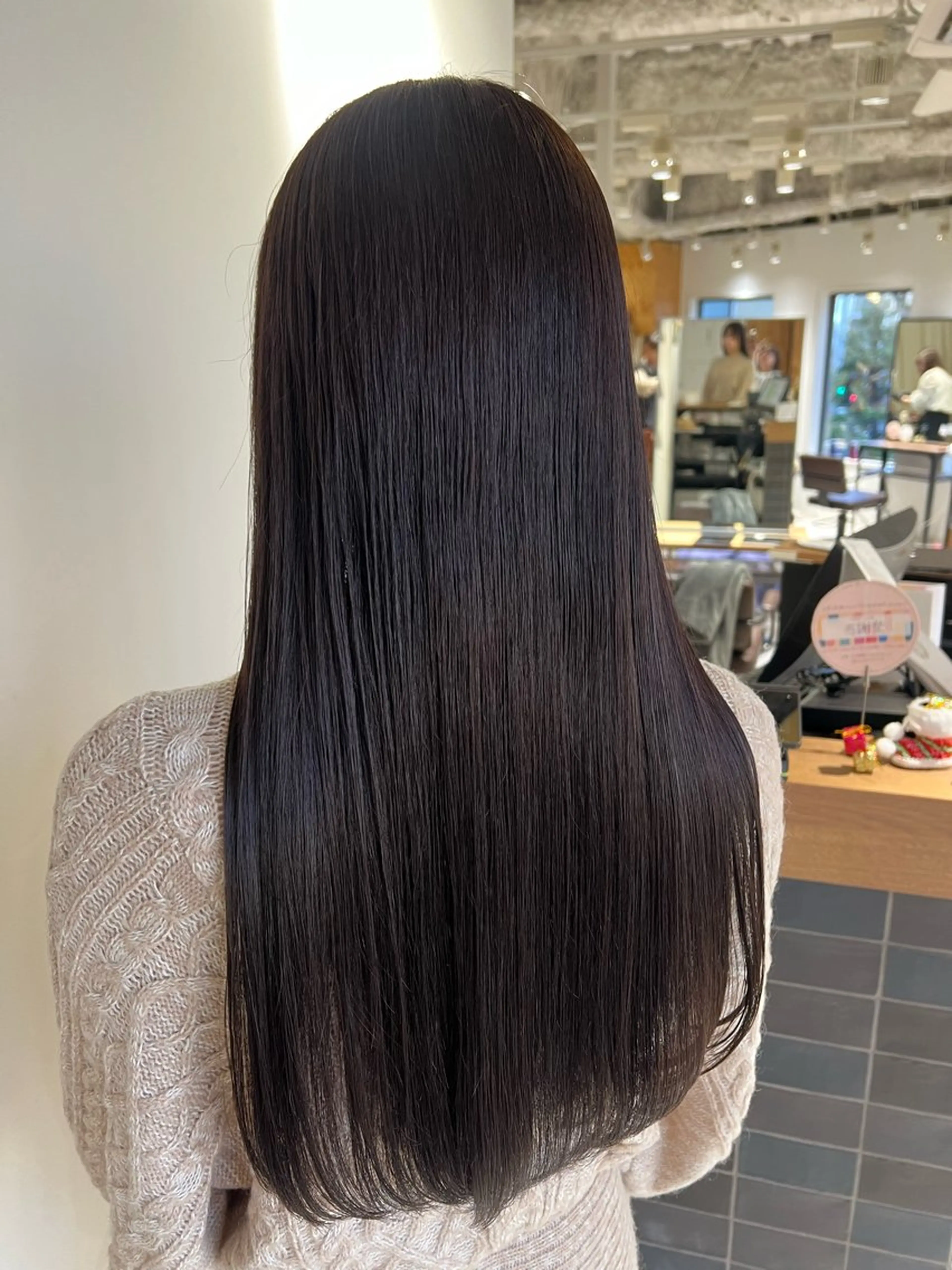 ロング カラー グレージュ ラベンダーカラー ラベンダーグレージュ ラベンダーグレー 梅田/ 髪質改善/ 似合わせ/RINKAのヘアスタイル