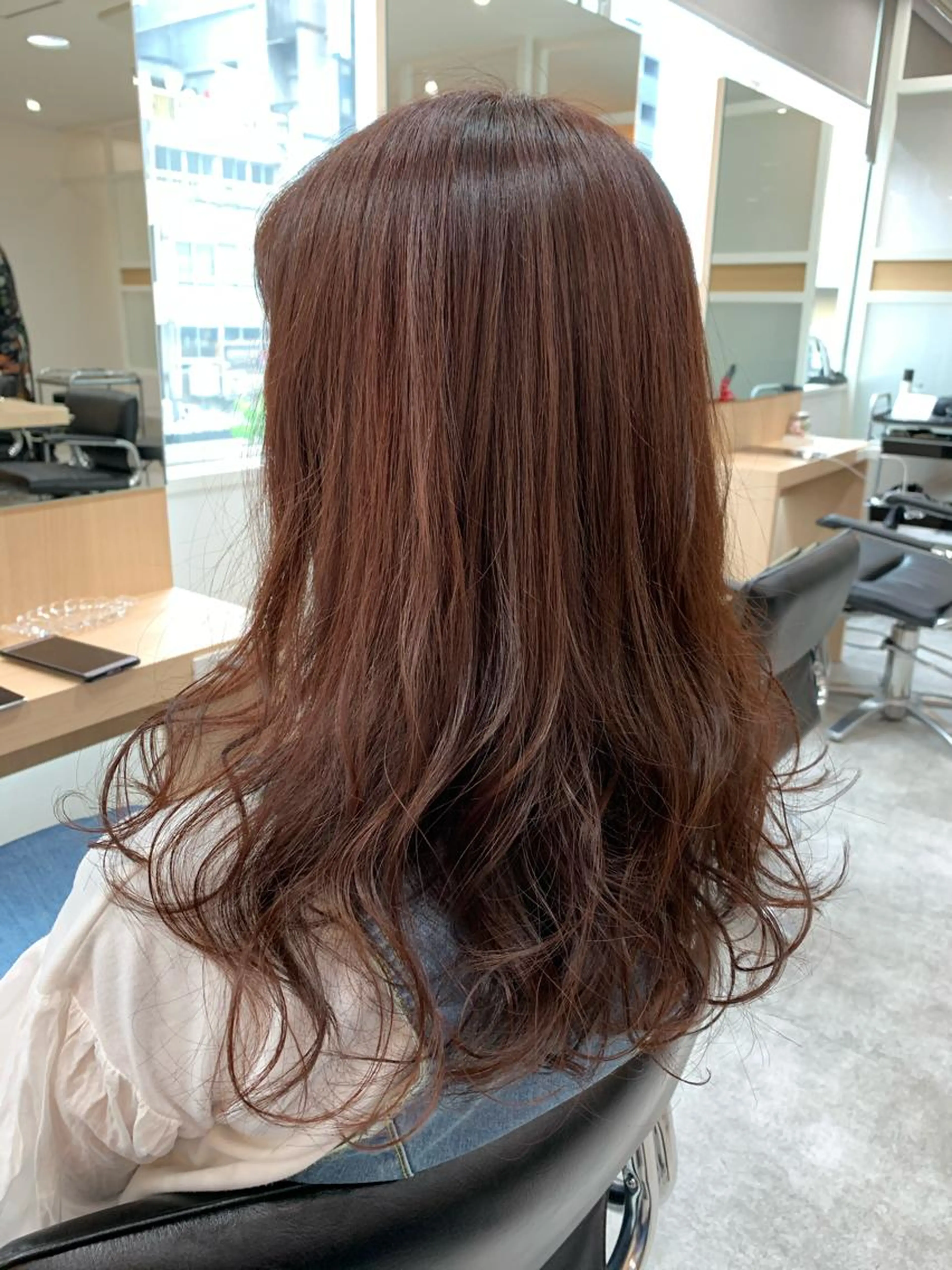 【髪の広がりごわつきが気になる方にオススメ🌟】カット✖️ケアワンカラー《白髪染めもOK》✖️うる艶トリートメントの写真