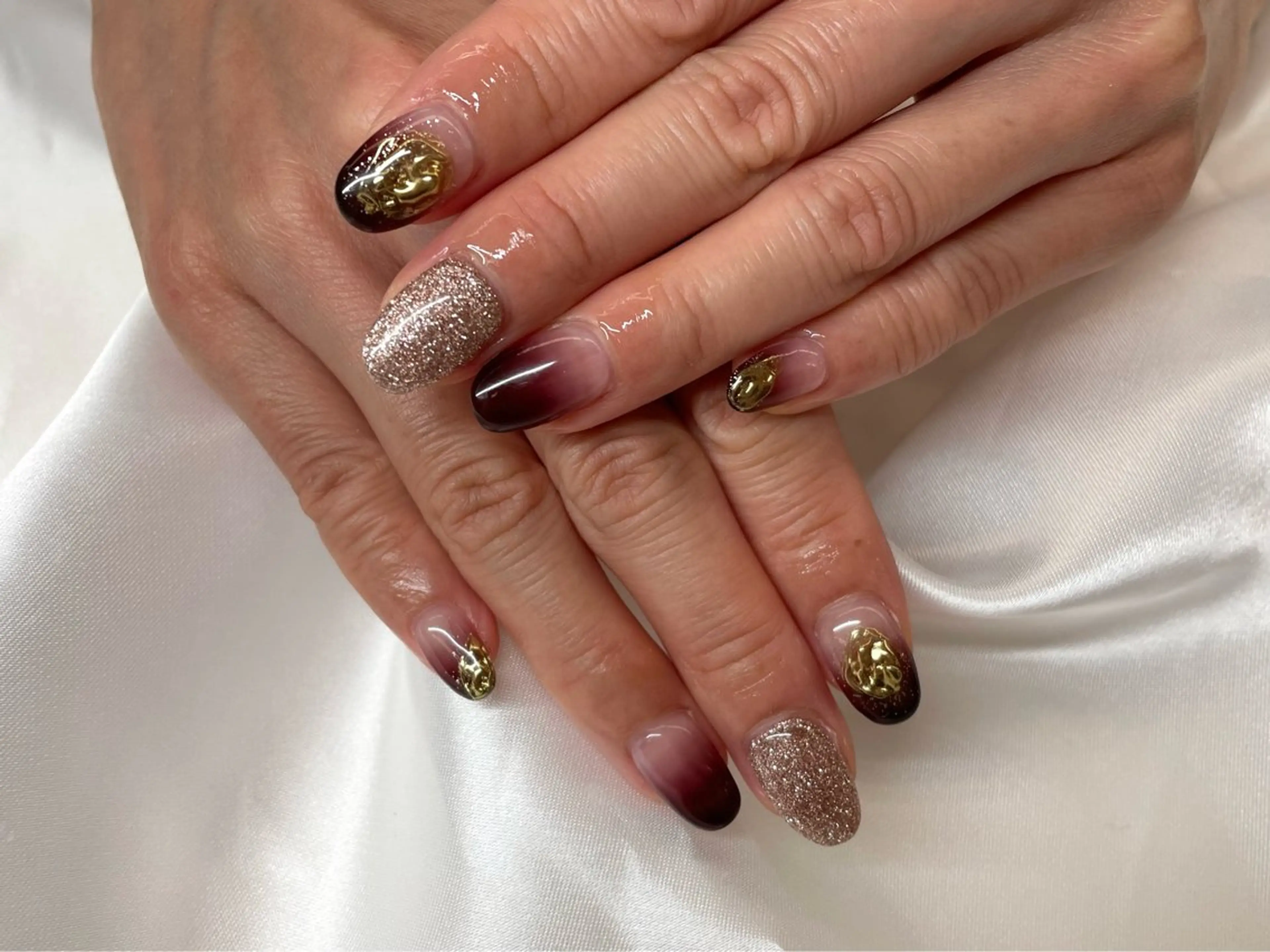 ネイル ハンドネイル フットネイル Bianca 池袋店 HAMASHIMAのネイルデザイン