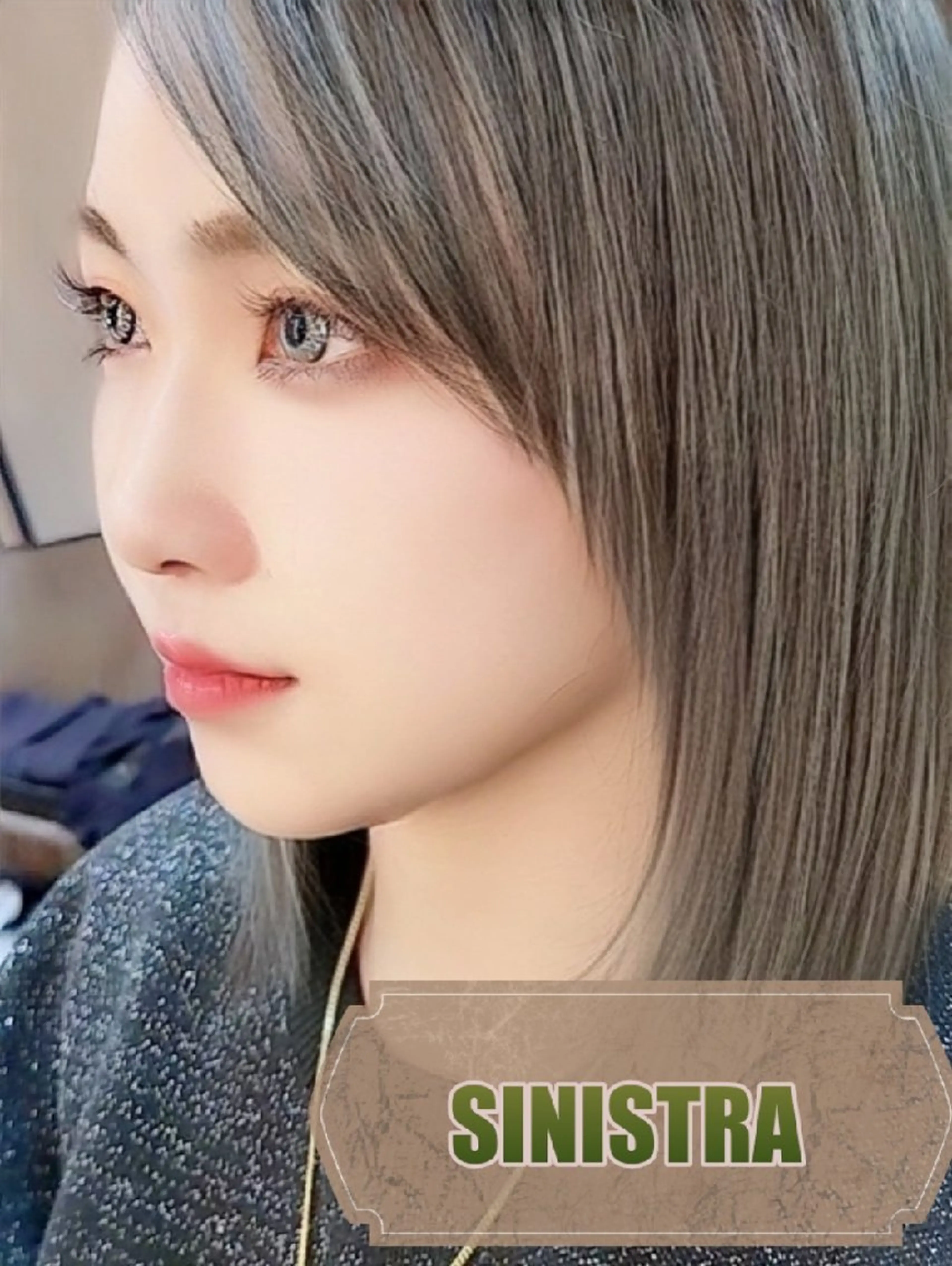 ミディアム カラー カット ヘアカラー トリートメント sinistra シニストラ　足利山下店所属・再来率94％原宿足利 表参道★シニストラのヘアスタイル