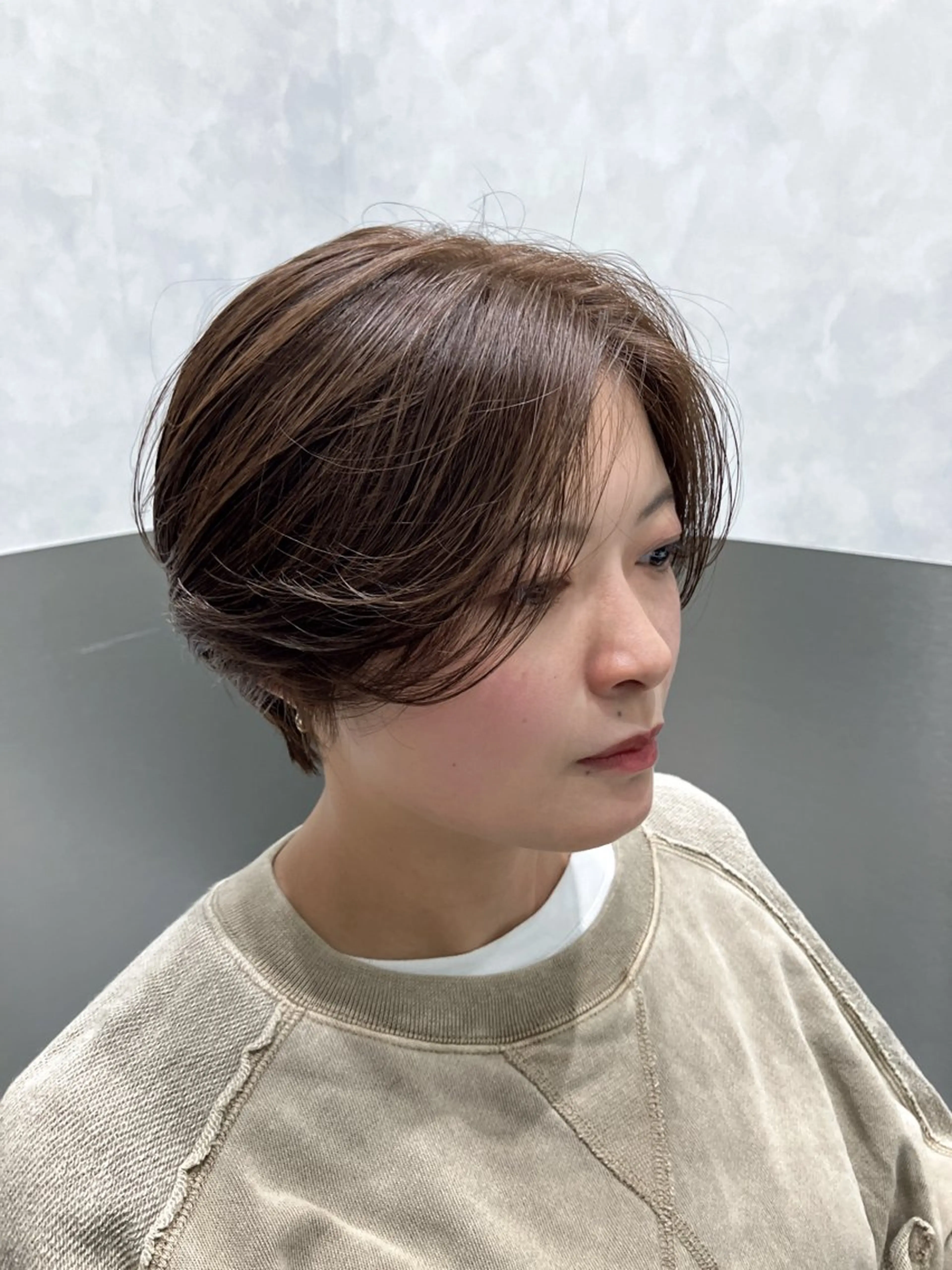 ロング カラー カット ヘアカラー トリートメント 💖ブリーチなし透明 感💖ASAHIのヘアスタイル