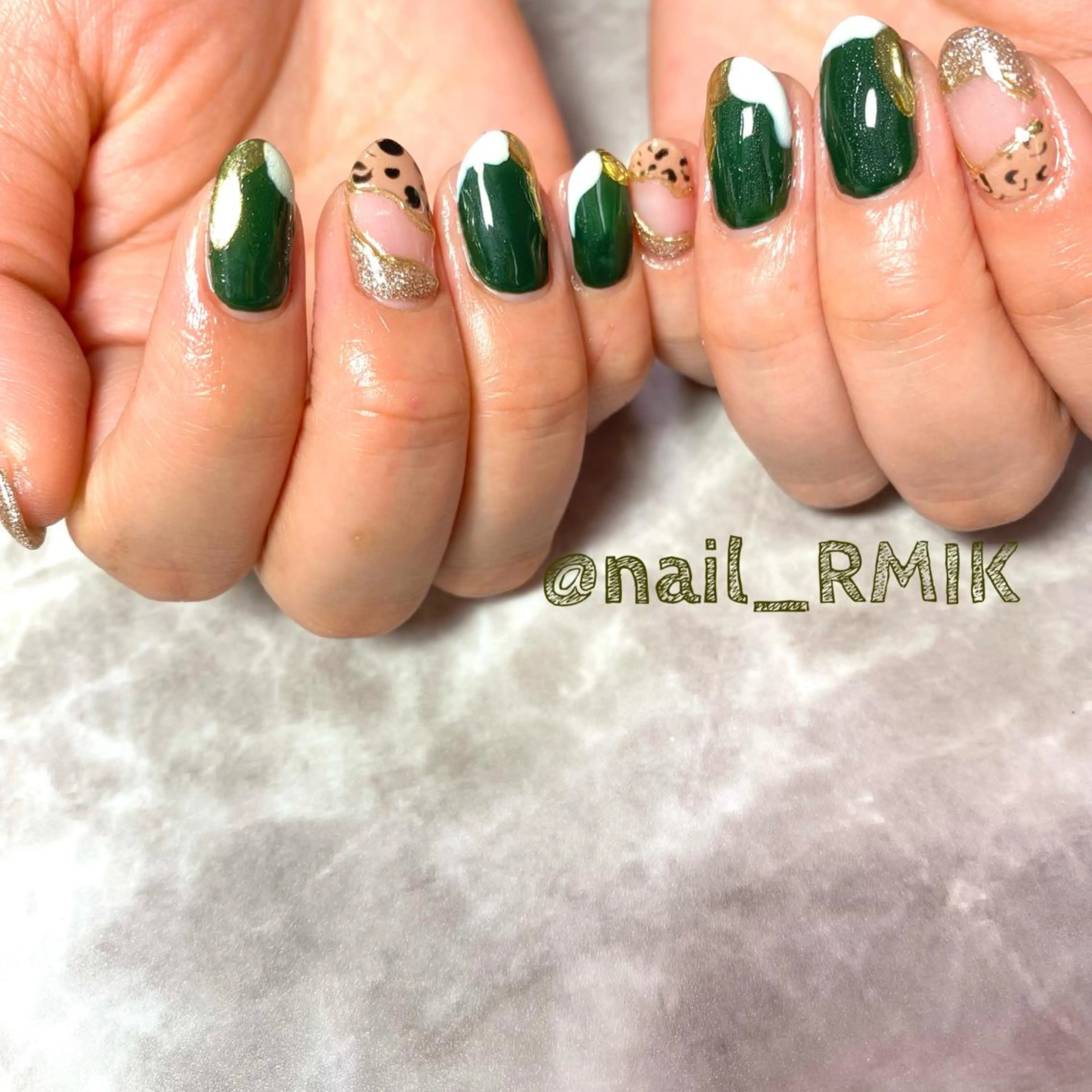 ネイル ハンドネイル nailsalon RMIKのネイルデザイン