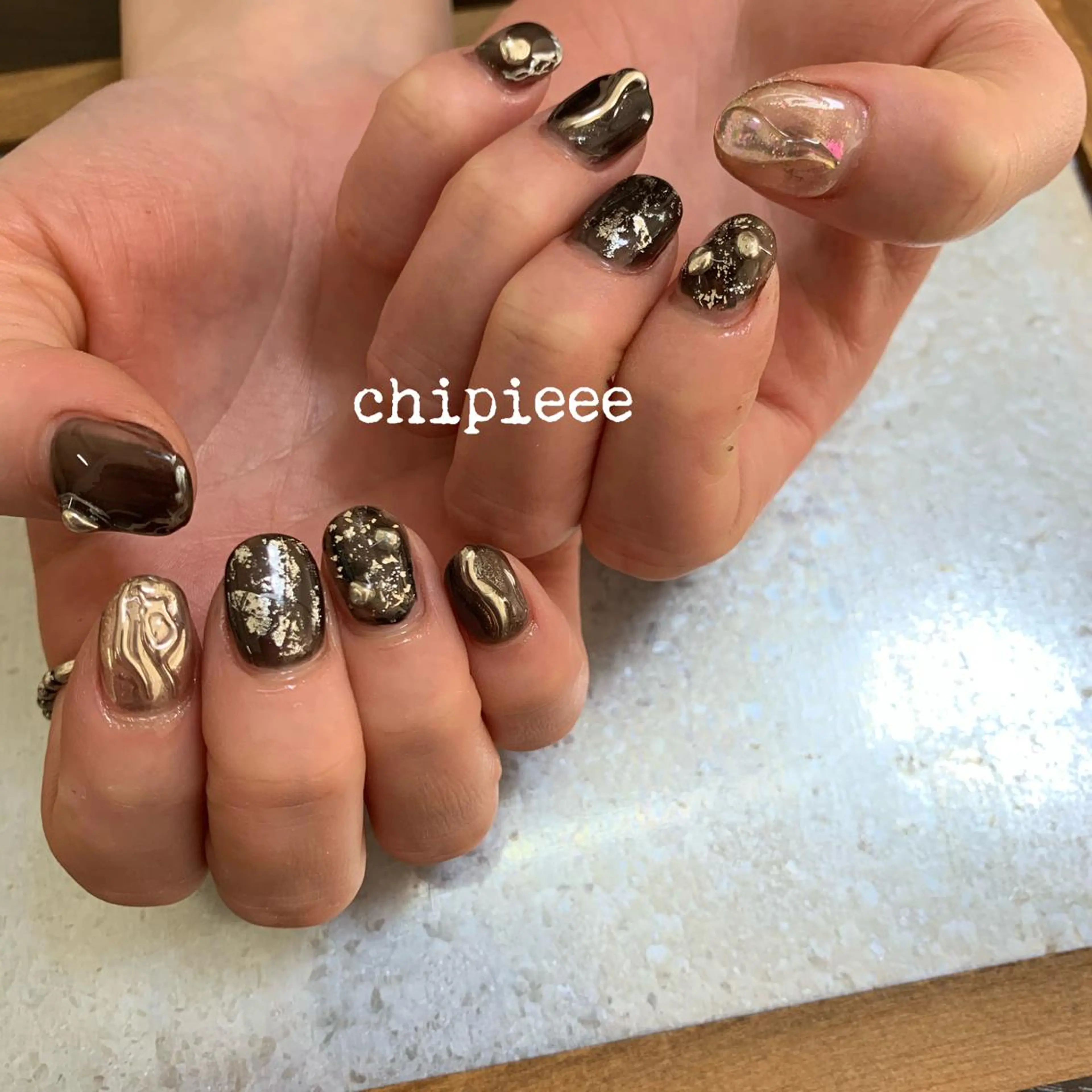 ネイル charme所属・. SHIORIのネイルデザイン