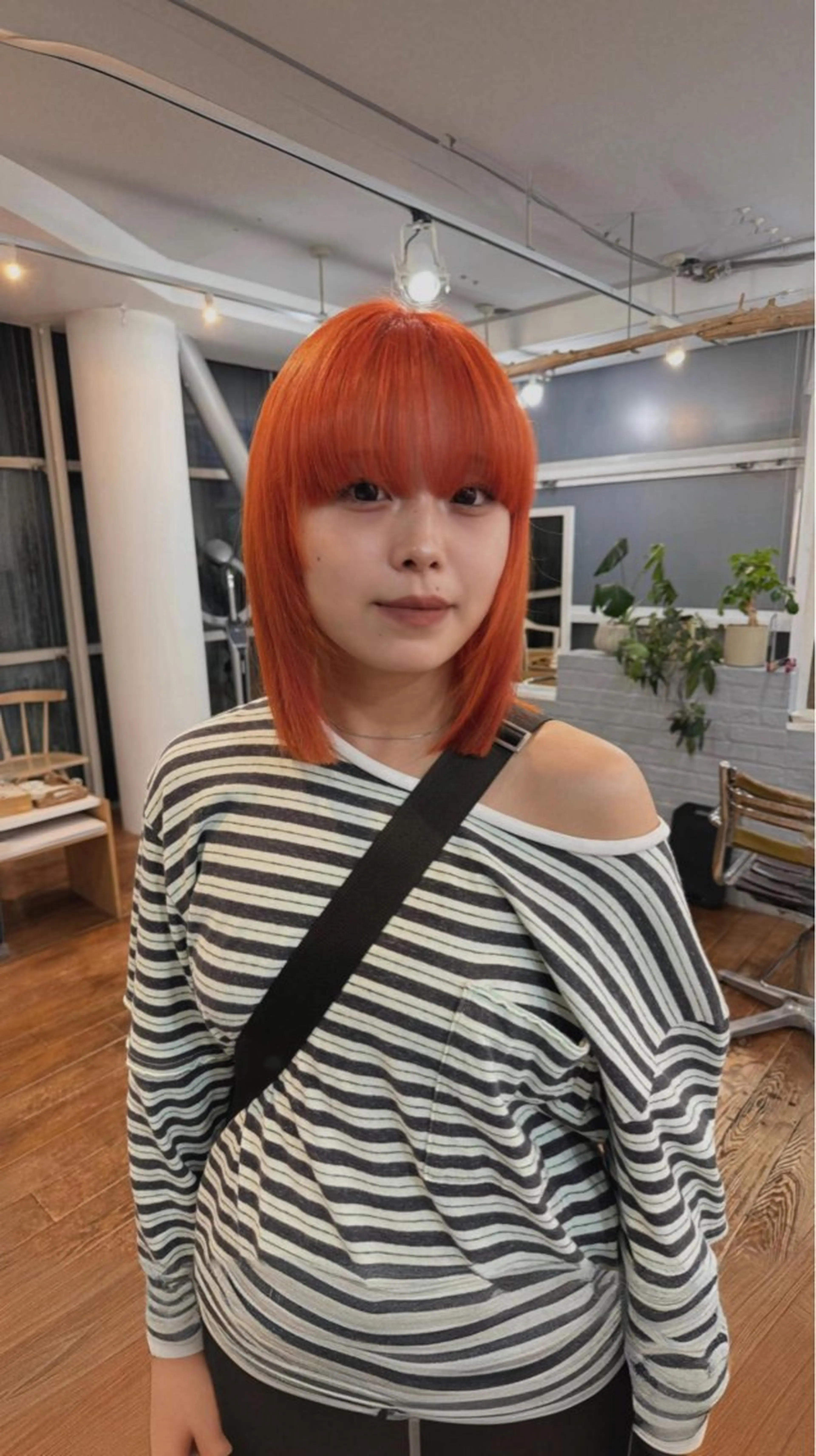 ミディアム カラー ブリーチ ito suzuco @suc__asのヘアスタイル