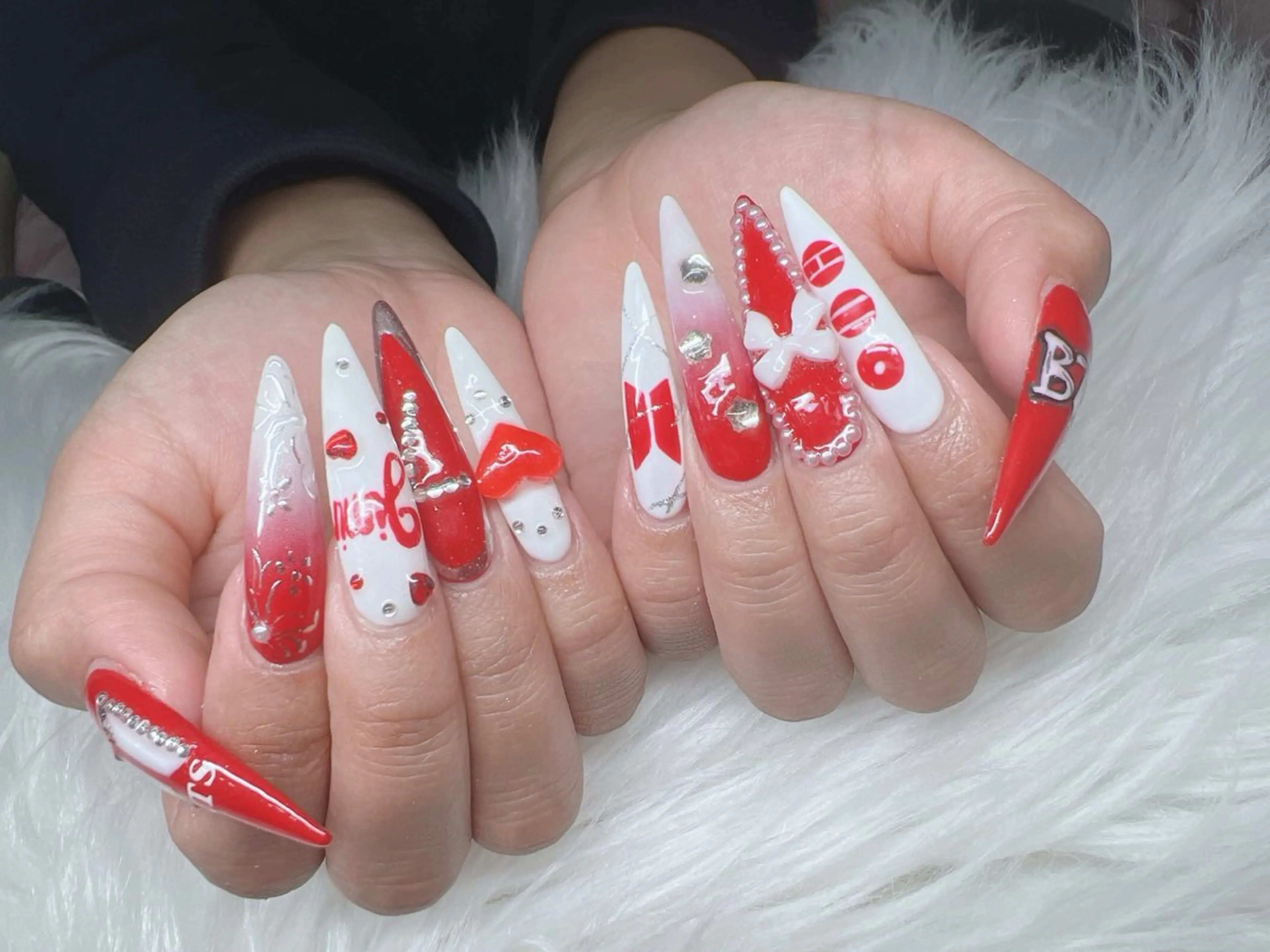 ネイル ハンドネイル Lee Nails チップ長さだし専門店のネイルデザイン