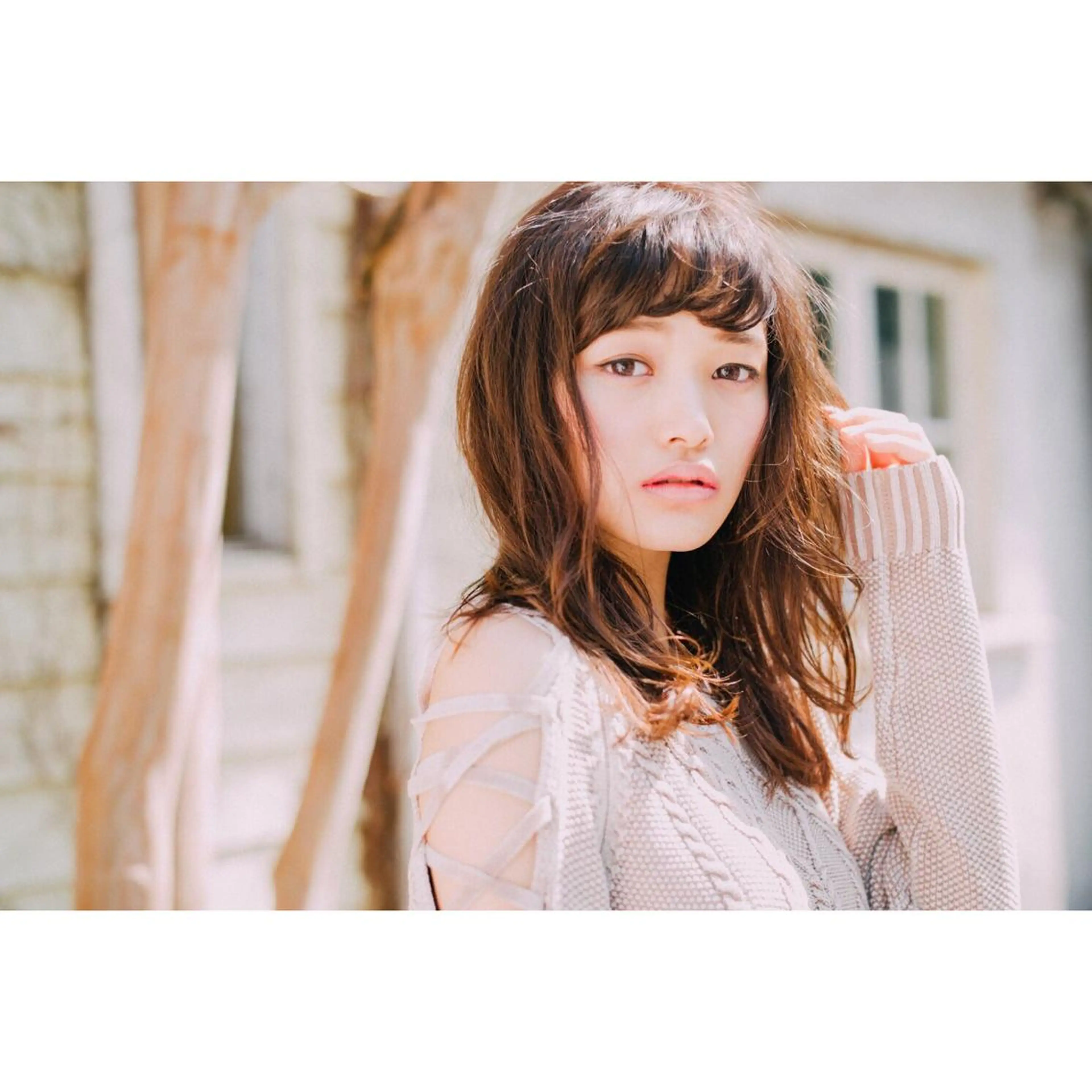 セミロング カラー カット ヘアカラー トリートメント (スタイリスト)牧 好美のヘアスタイル