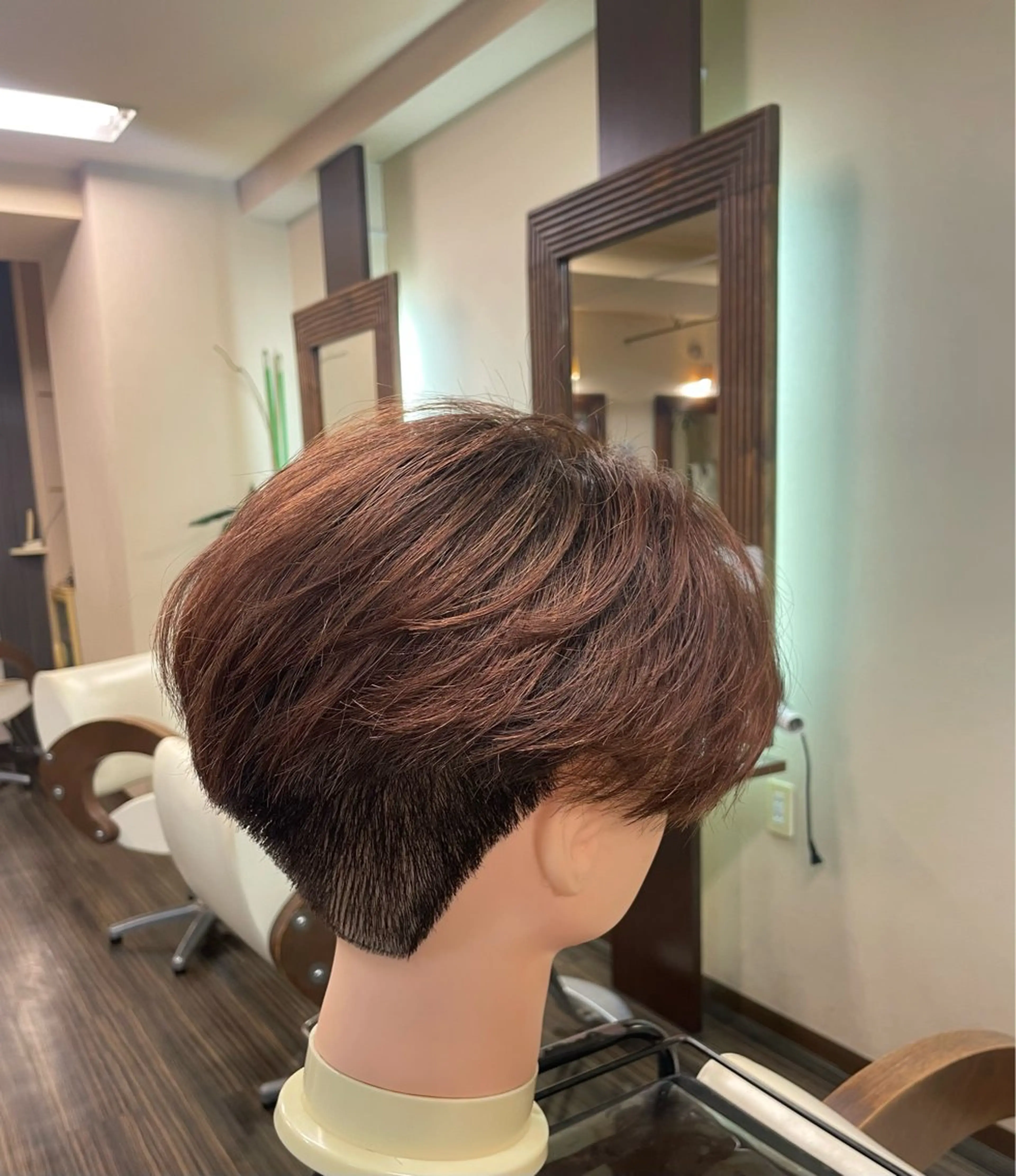 ショート カラー メンズ カット ヘアカラー トリートメント 高取大将 /髪質改善/艶髪のヘアスタイル