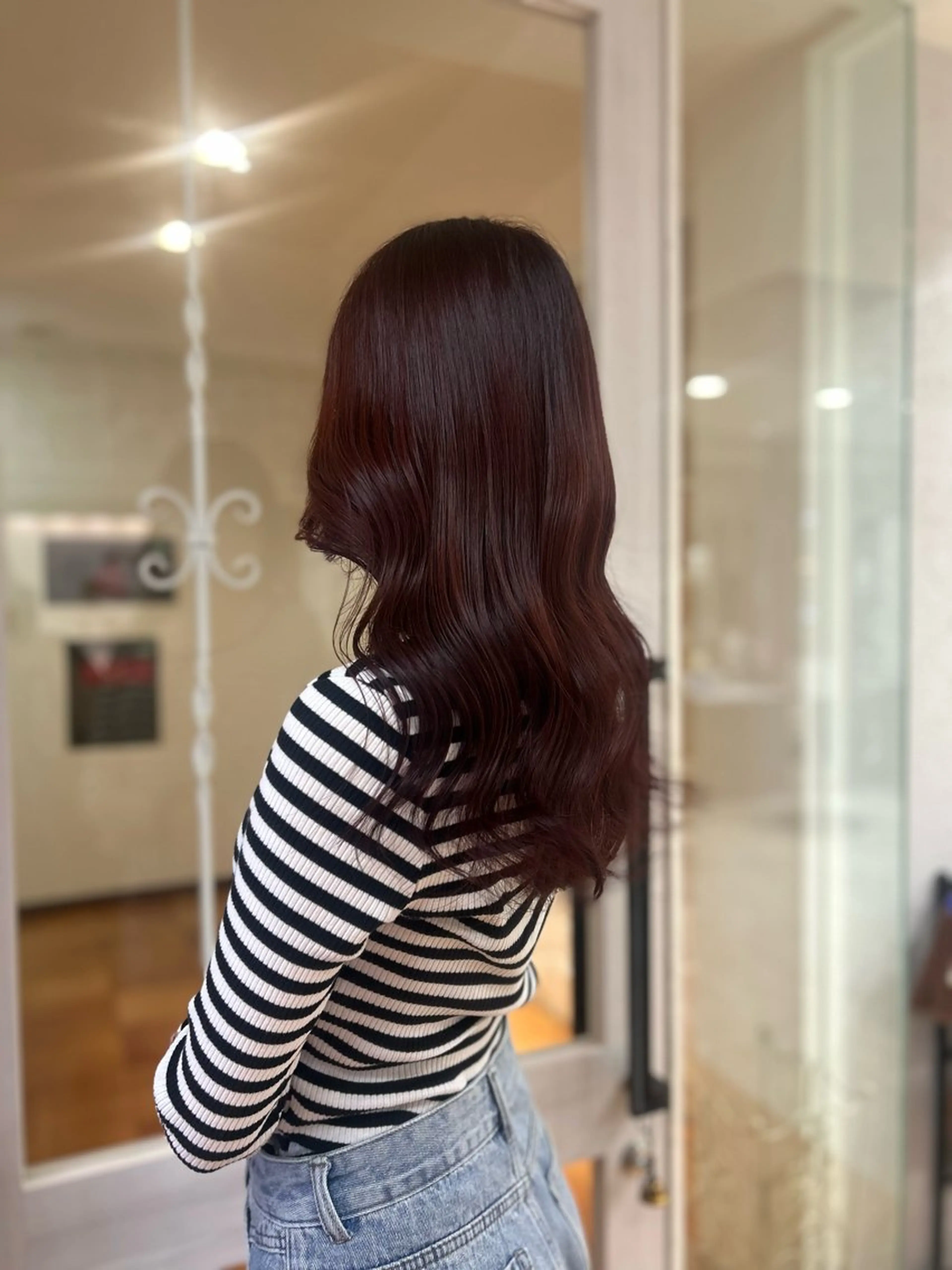 カラー カット ヘアカラー トリートメント CIEL 難波店所属・🎀透明感/レイヤ ー/Kotona🎀のヘアスタイル