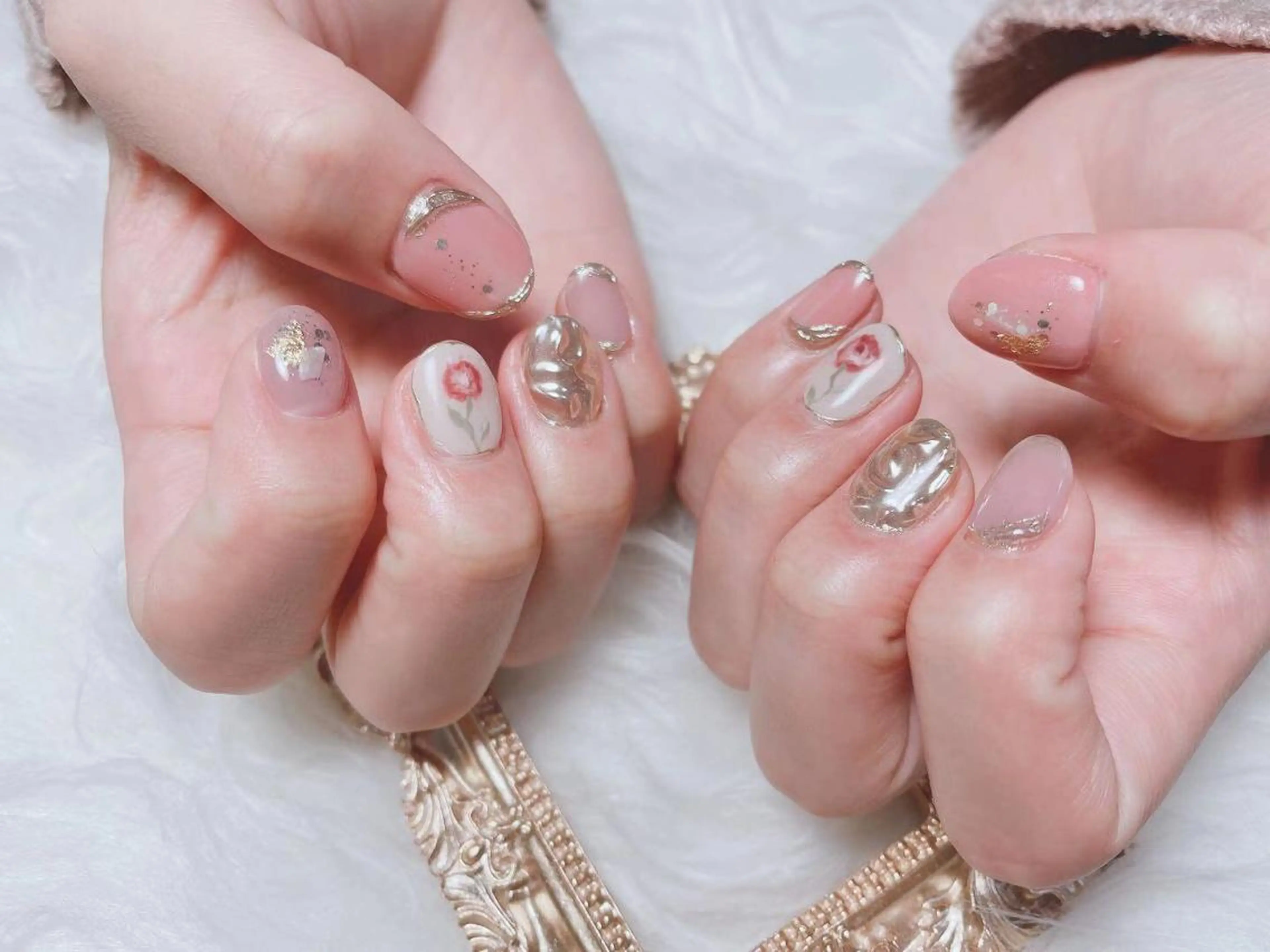 ネイル MiKi Nai池袋 長さだし得意のネイルデザイン