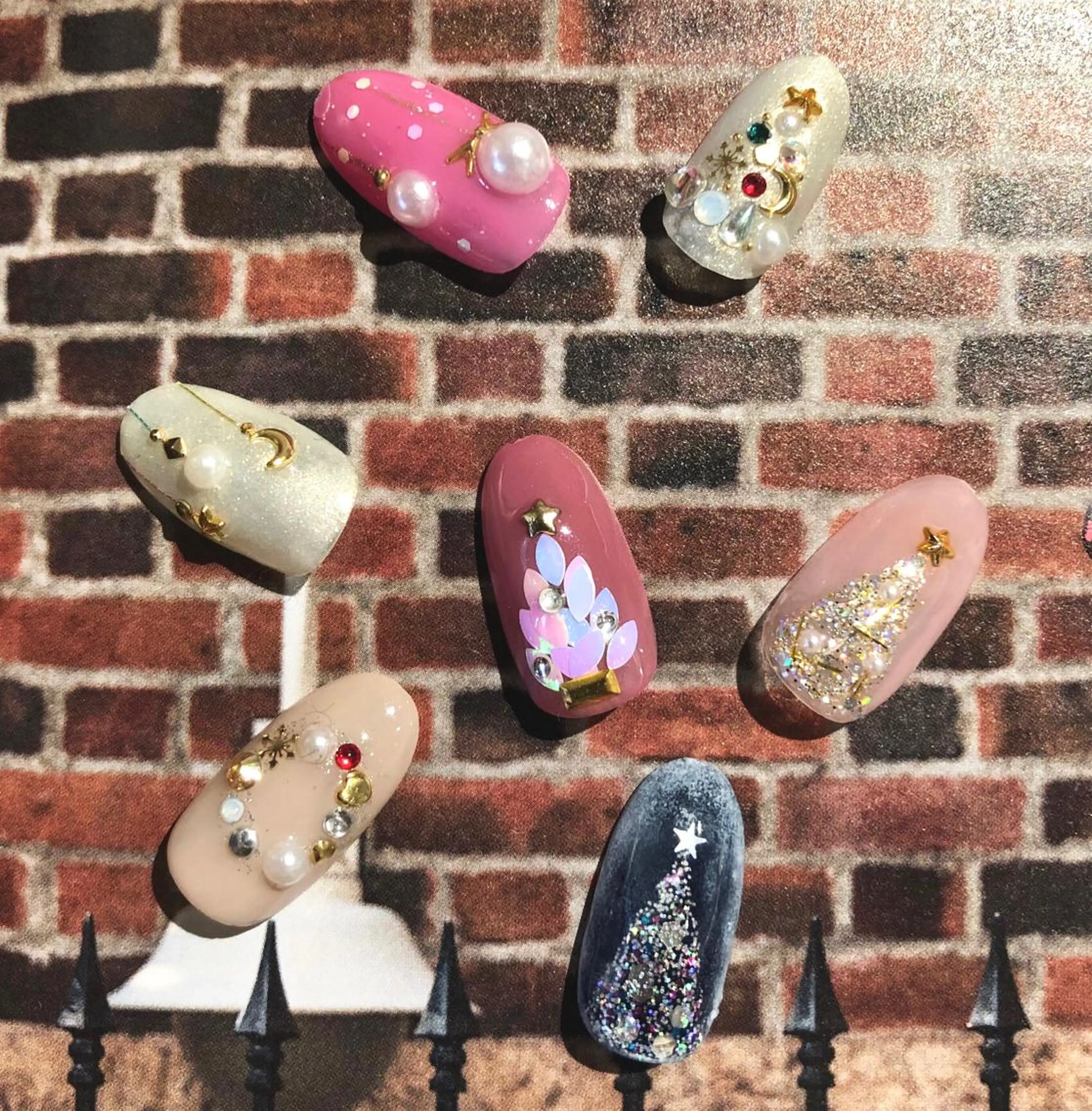 ネイル アートネイル 冬ネイル クリスマス TRAM-nail moriizumiのネイルデザイン