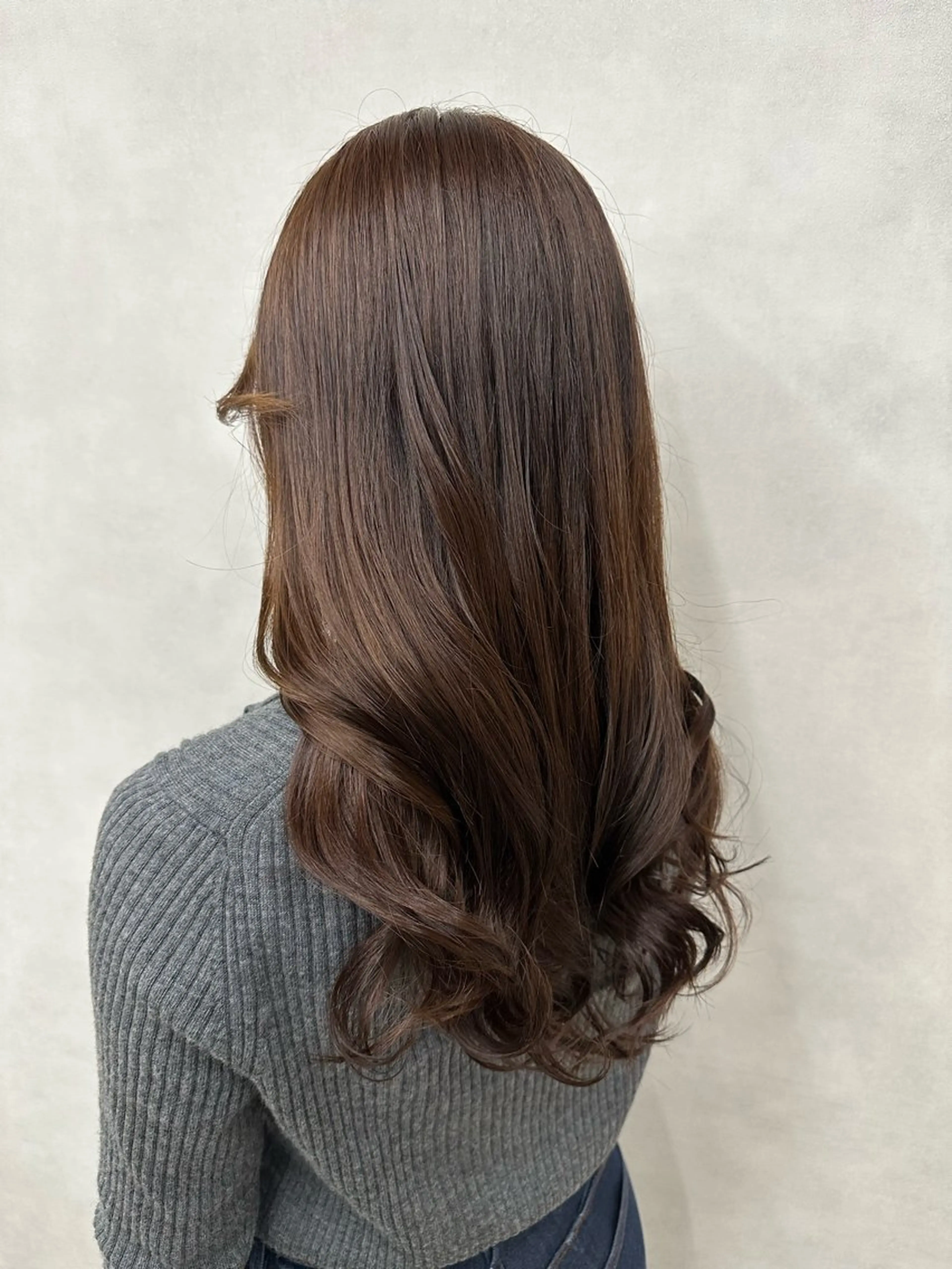 ロング カラー 透明感カラー ハイライトカラー 顔周りカット ハイライト 小顔カット 💎ハイライトカラー /髪質改善カラー💎のヘアスタイル