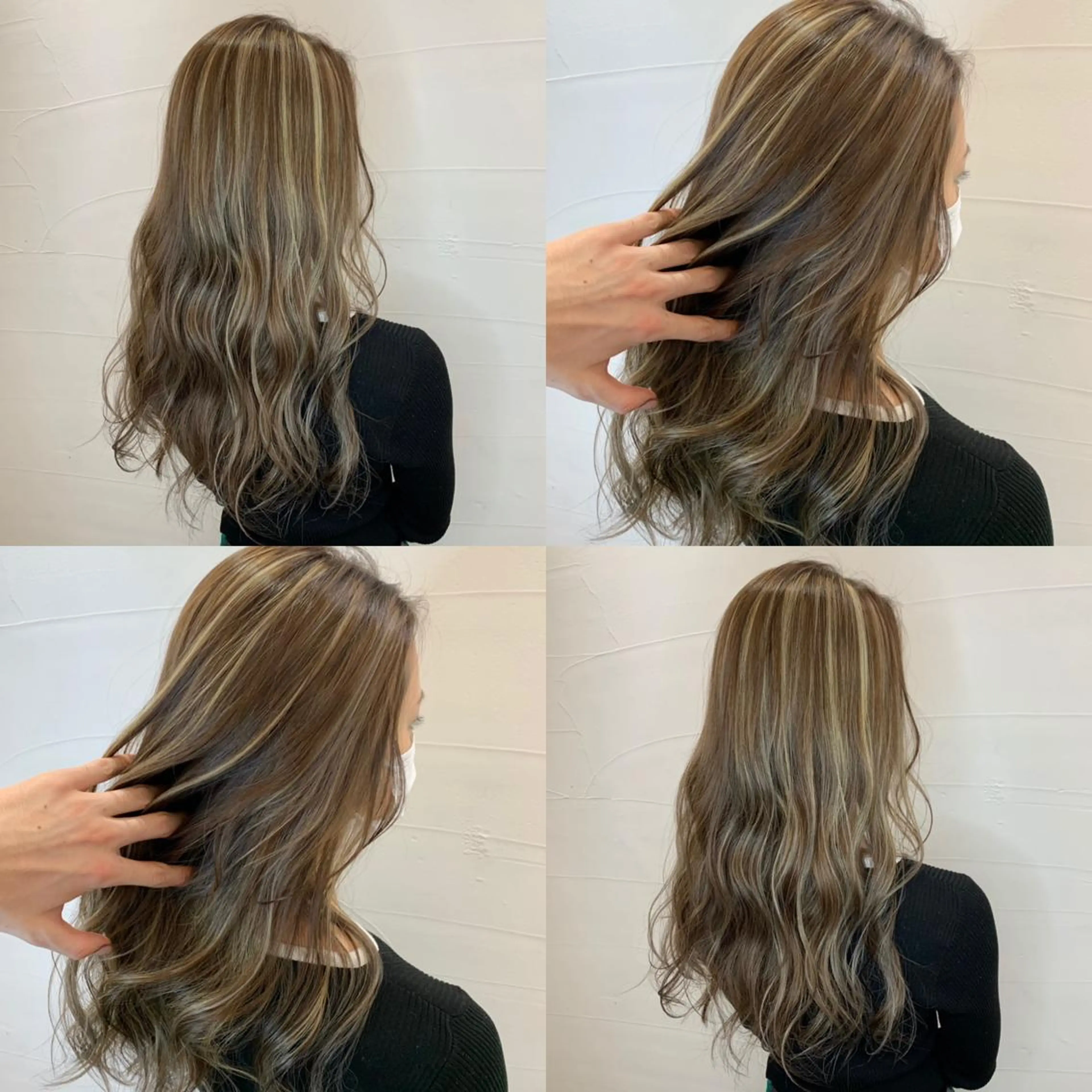 カラー アディクシーカラー バレイヤージュ ブリーチ ケアブリーチ 透明感カラー ヘアカラー 水戸/ブリーチカラー ♠️♠️會澤遼真のヘアスタイル