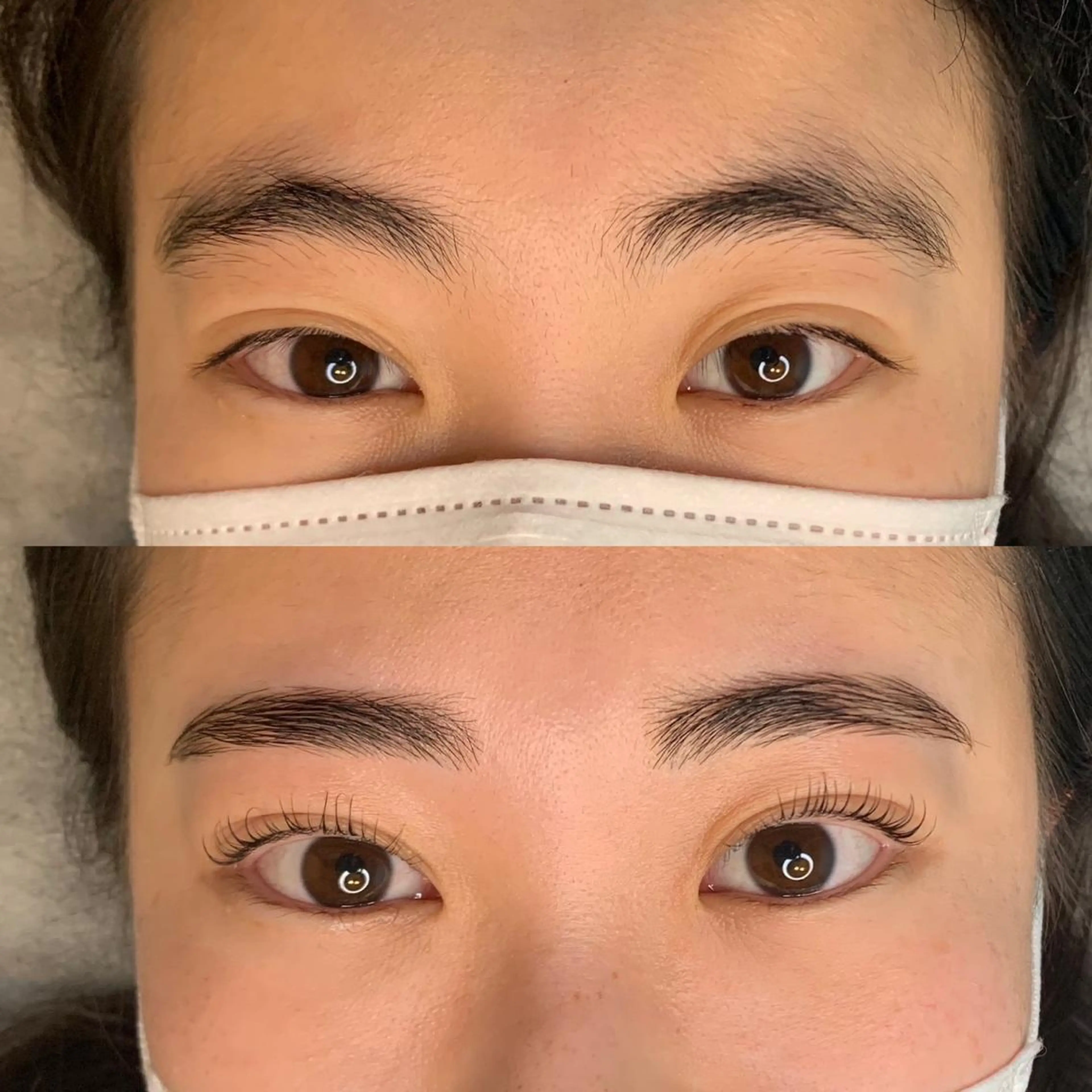 アイブロウ 眉毛ワックス脱毛 ワックス脱毛 眉カット アトリエリリー 浅野のマツエク・マツパデザイン