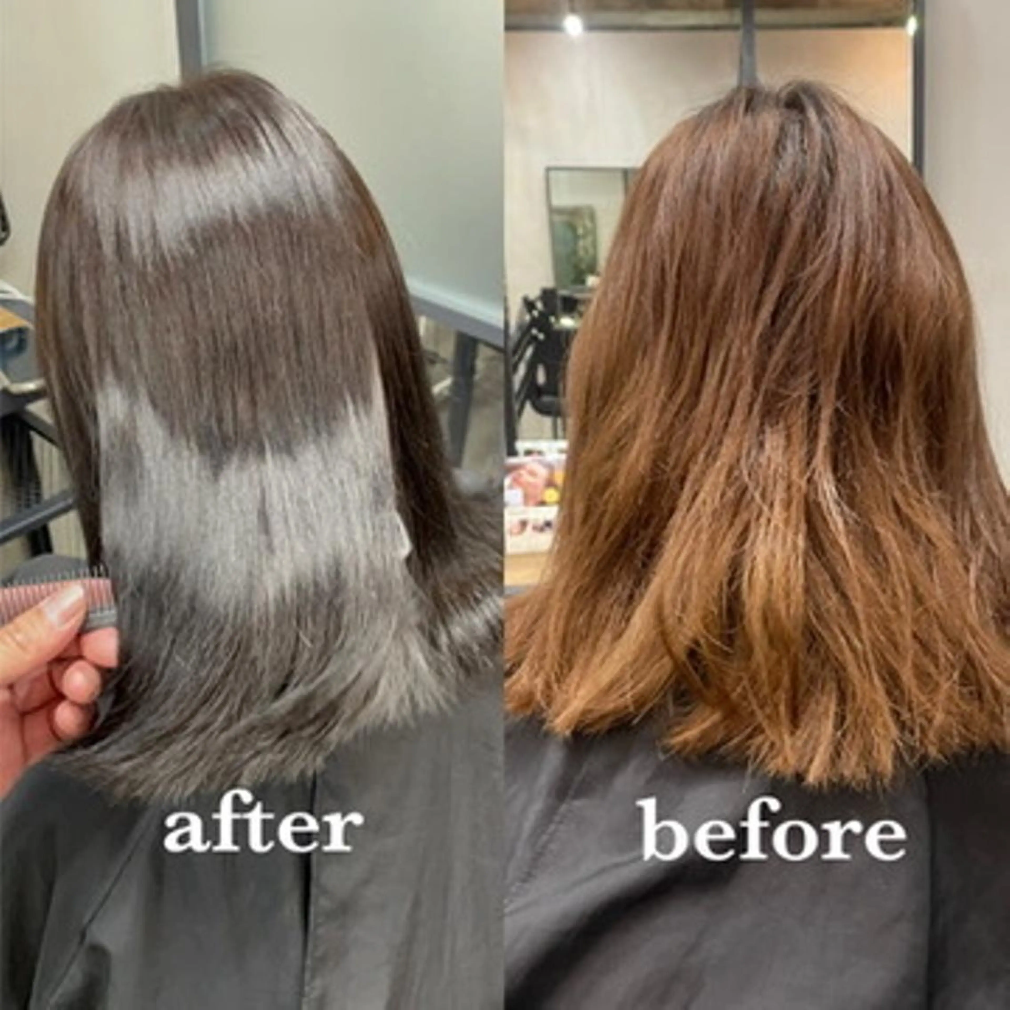 ミディアム ブリーチ/髪質改善 KAZUMAのヘアスタイル