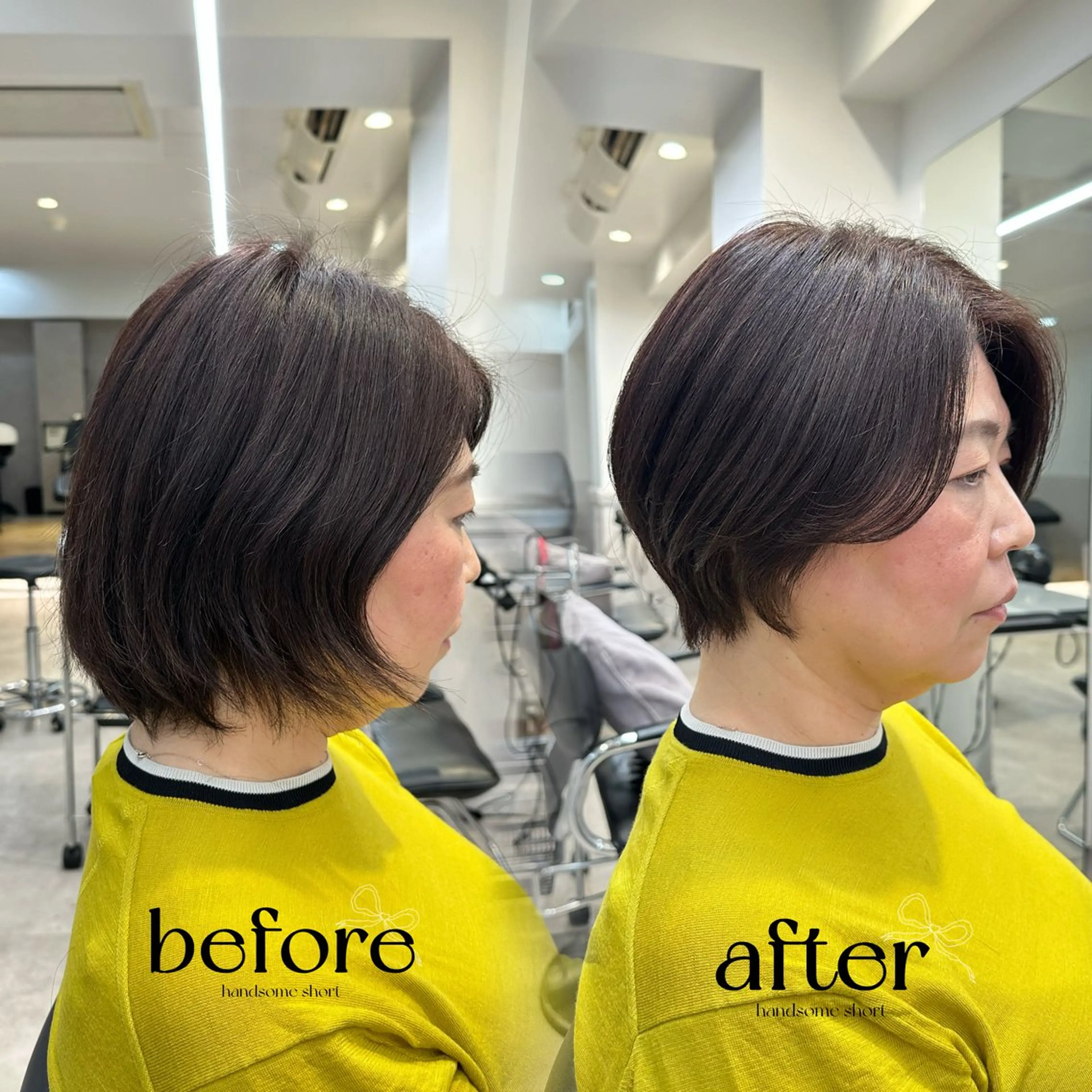 ショート ハンサムショート ショートヘア あいこ/ハンサムショ ート無料/蔵前🌷のヘアスタイル