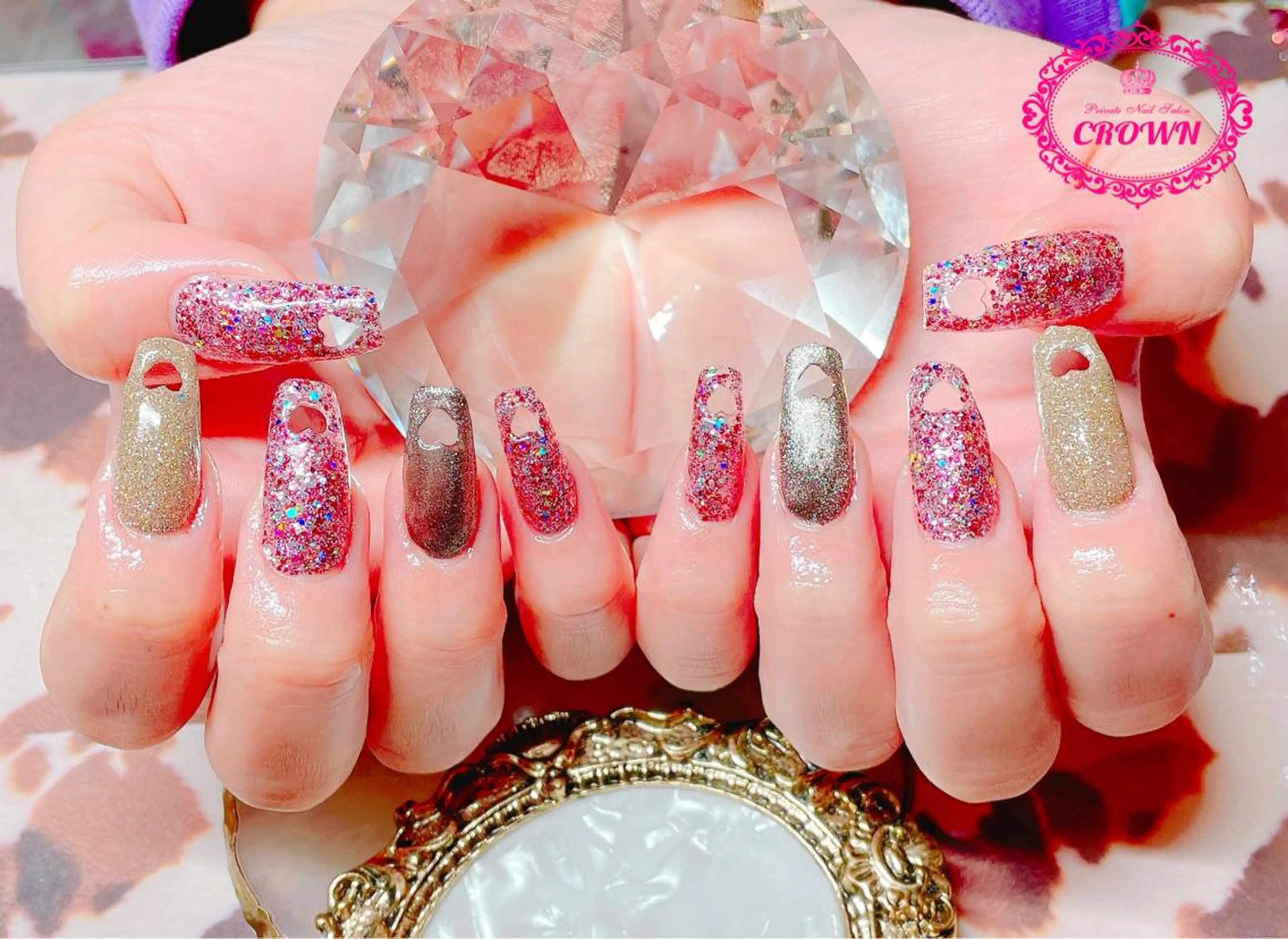ネイル CROWN プライベートサロンのネイルデザイン