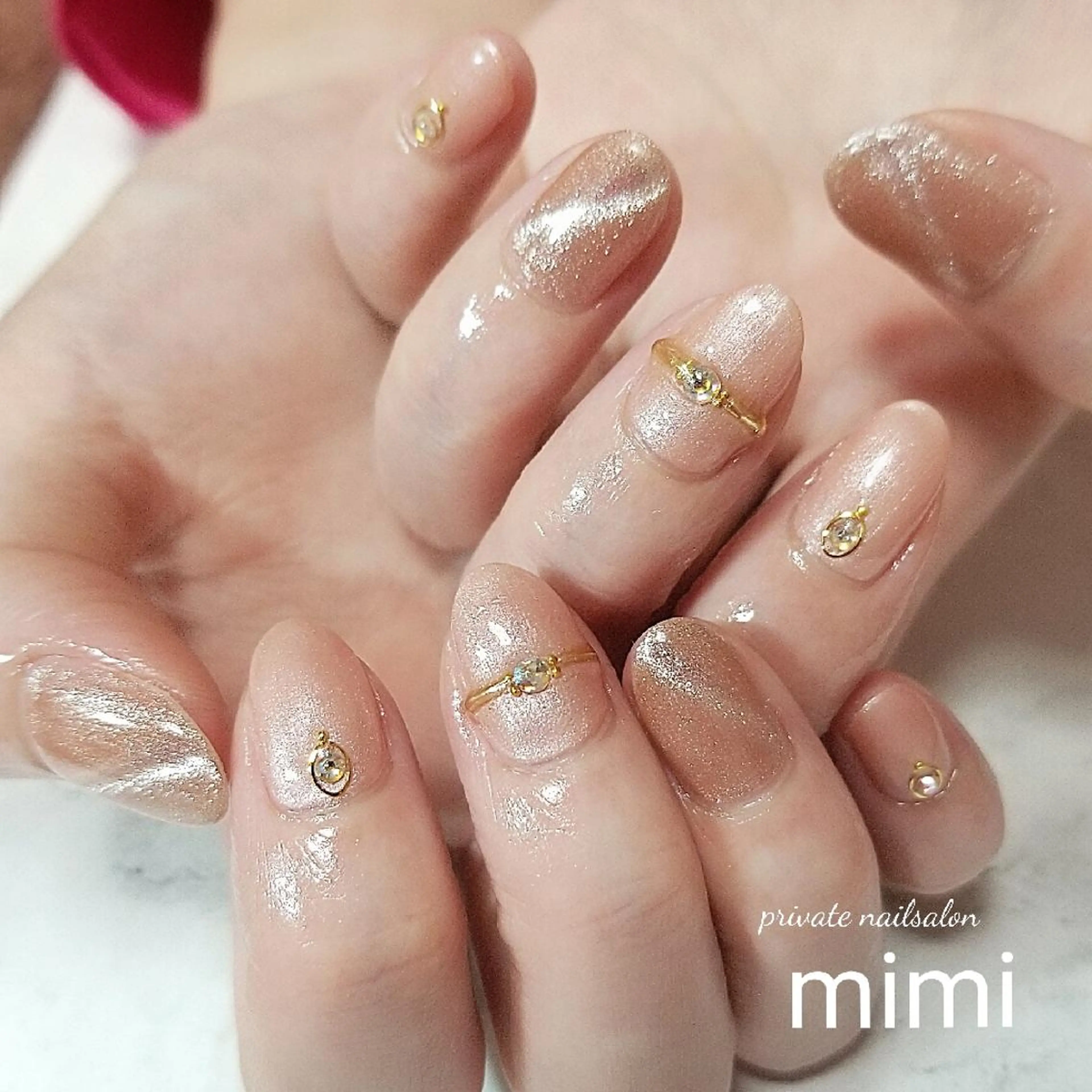 ネイル マグネットネイル 博多ネイル ｍｉｍｉのネイルデザイン