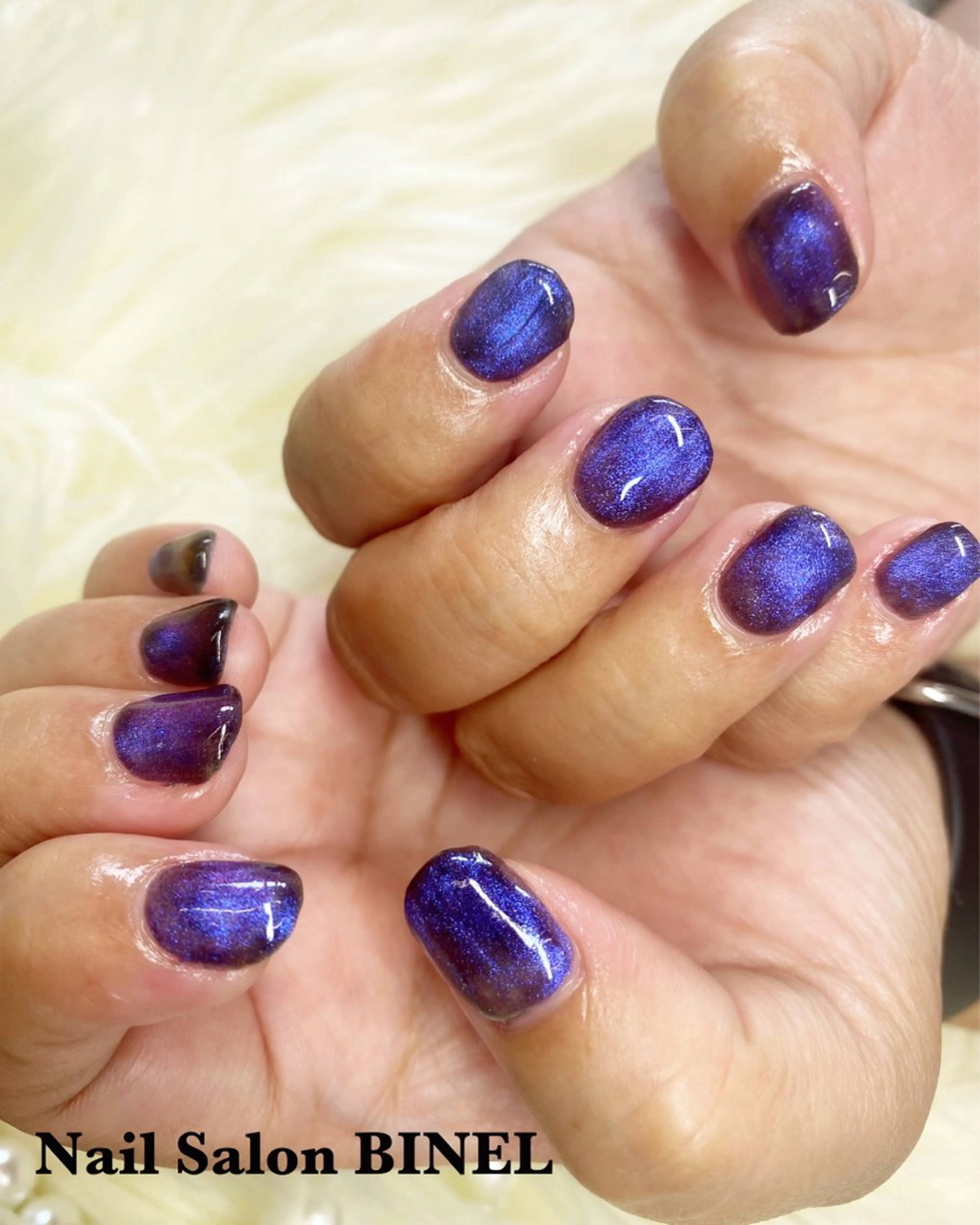 ネイル マグネットネイル ハンドネイル H. Yuukaのネイルデザイン