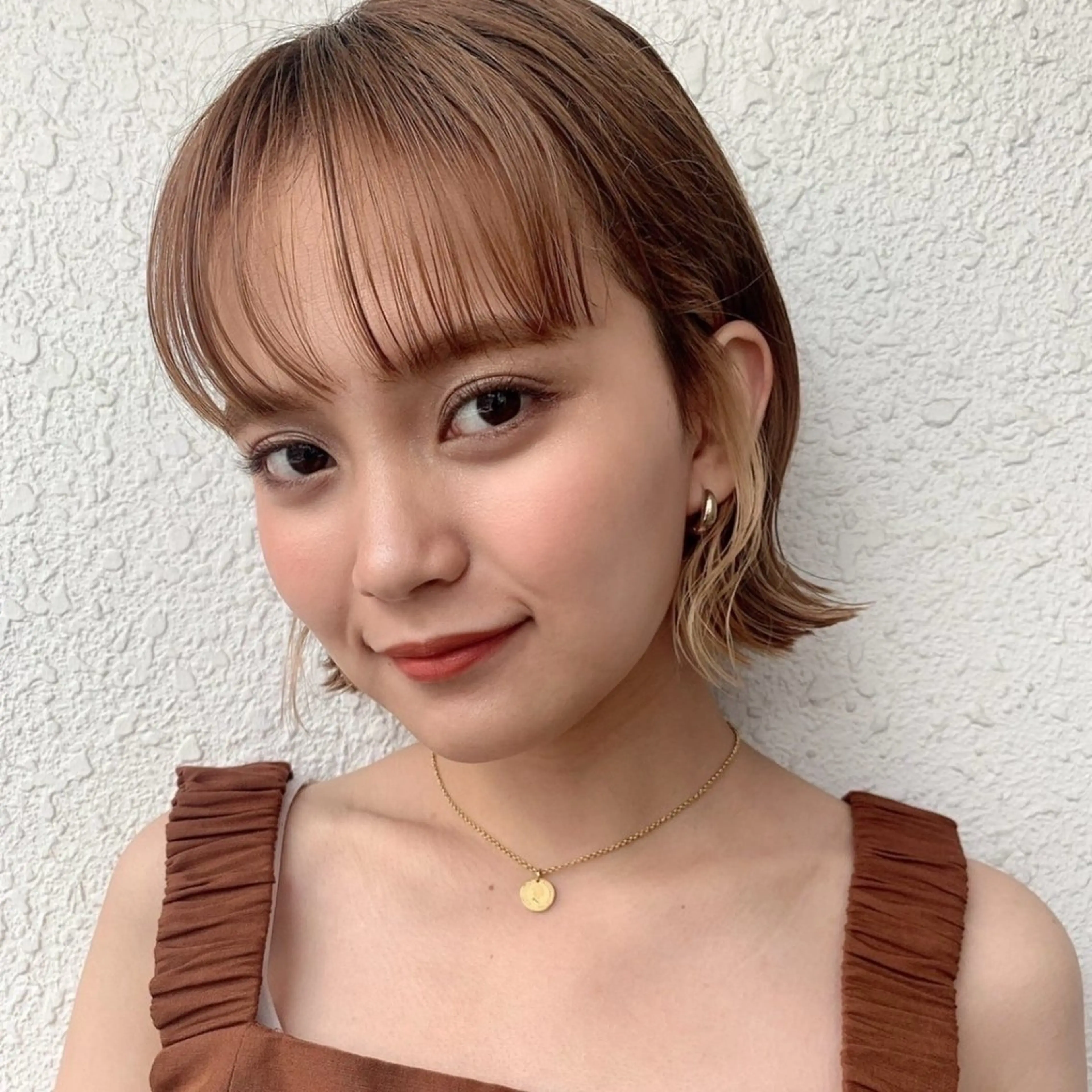 ショート カラー カット ヘアカラー トリートメント Lond Loire 門前仲町駅 徒歩3分のヘアスタイル