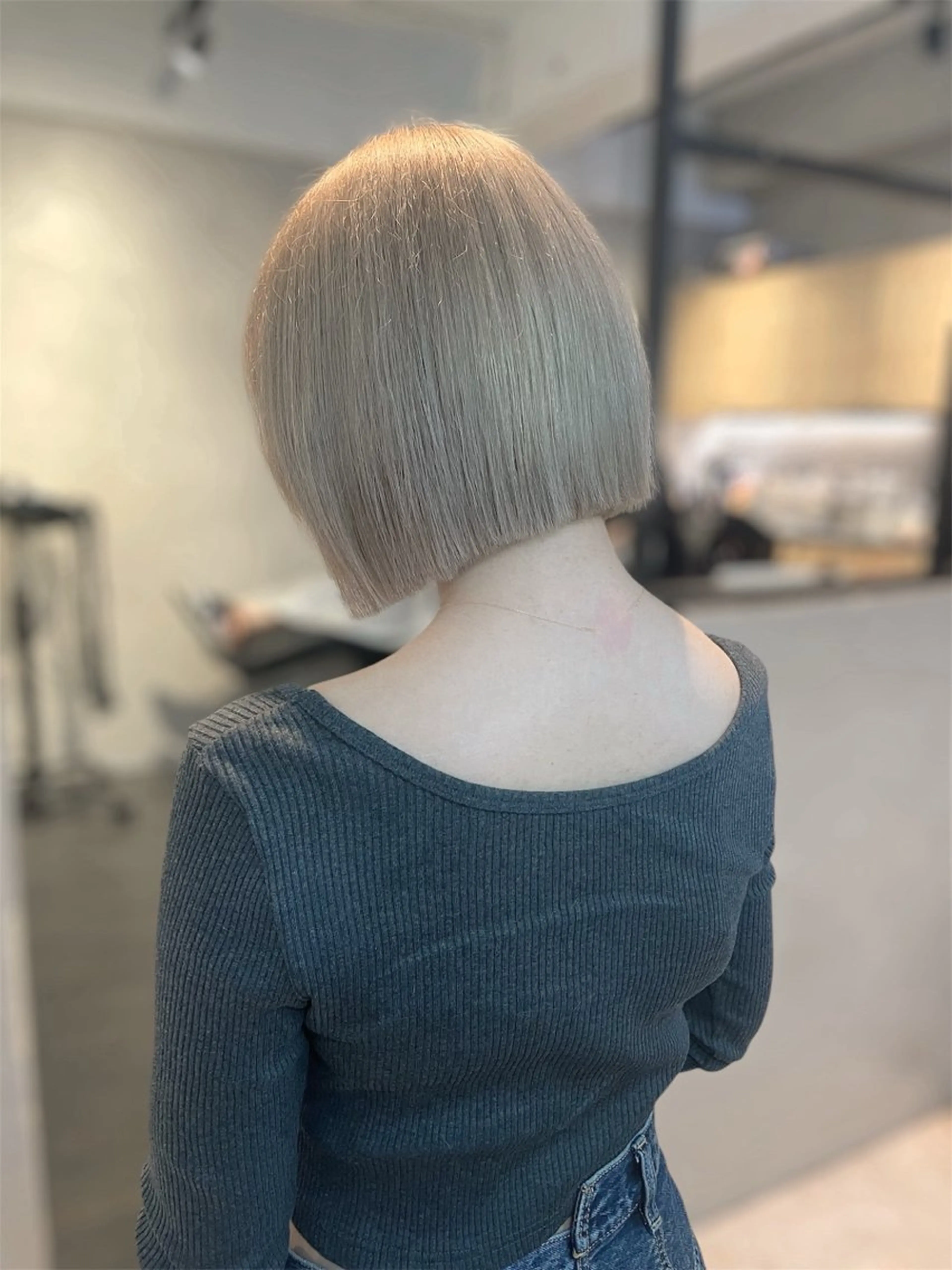 ショート カラー カット ヘアカラー トリートメント hisano / ハイトーン･透明感のヘアスタイル