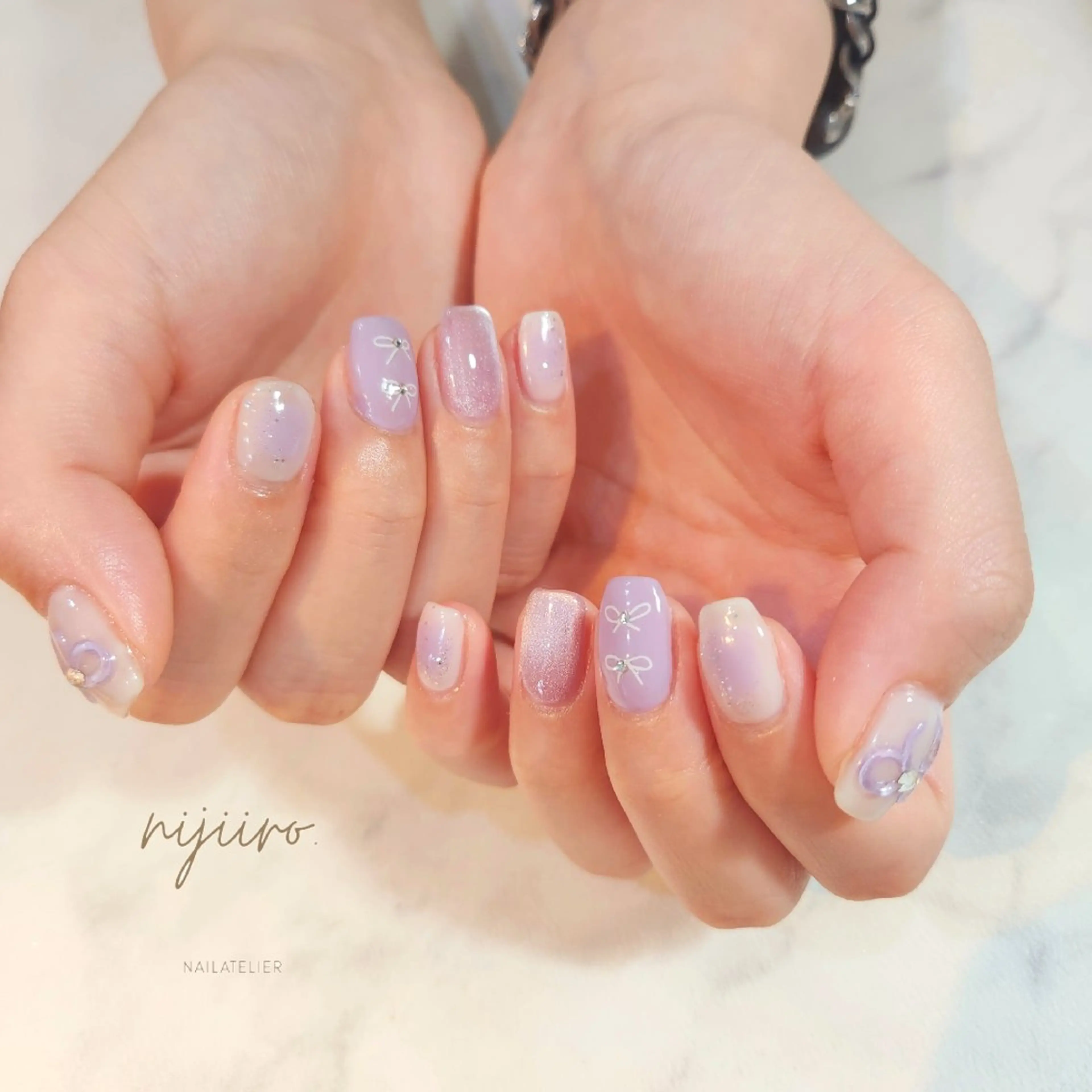 ネイル ハンドネイル nijiiro🌈 サトウのネイルデザイン