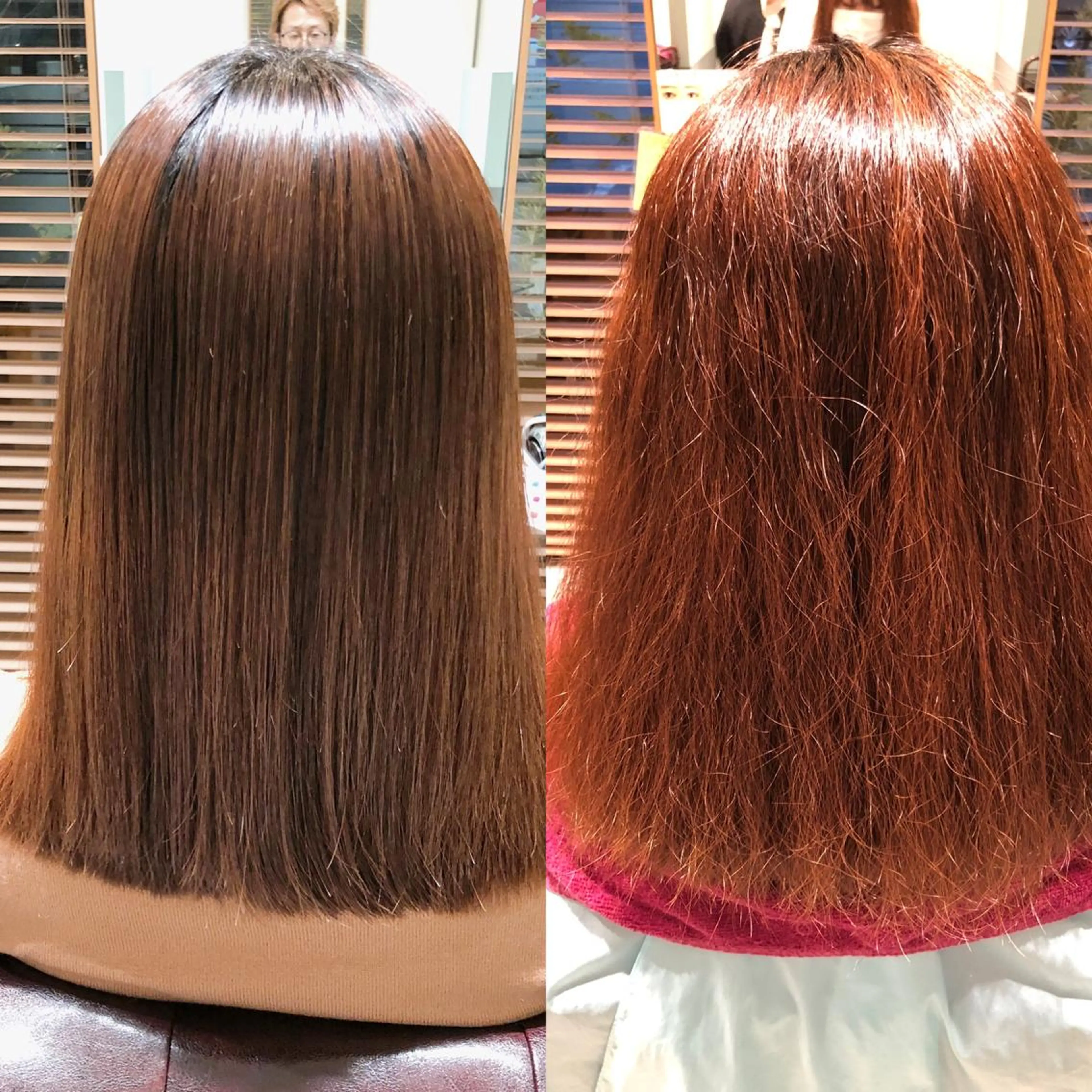 セミロング 縮毛矯正 トリートメント メンズパーマ・ 美髪縮毛矯正・坂田のヘアスタイル