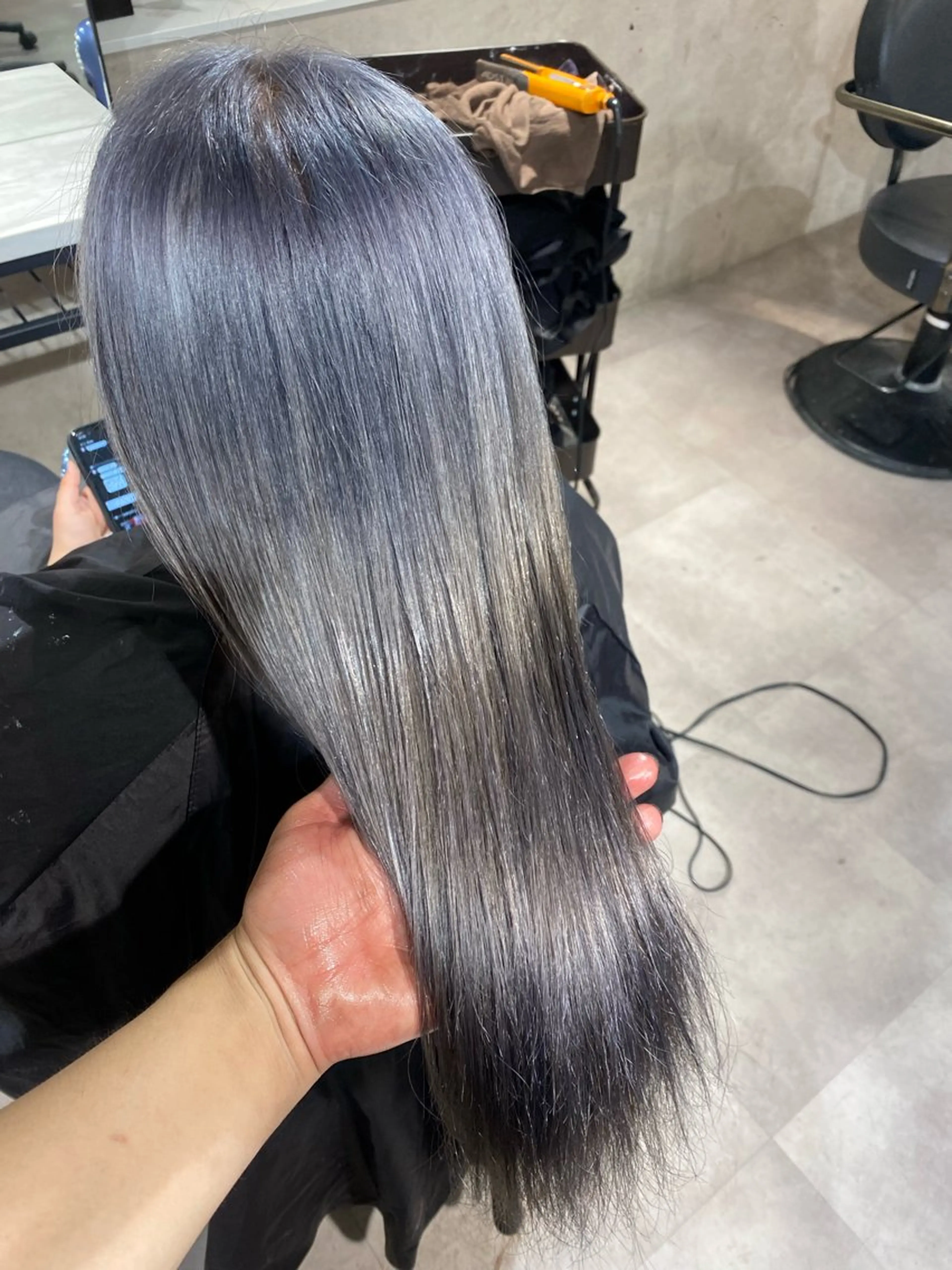 カラー カット ヘアカラー Seleneコウキ ブリーチ/ハイトーンのヘアスタイル