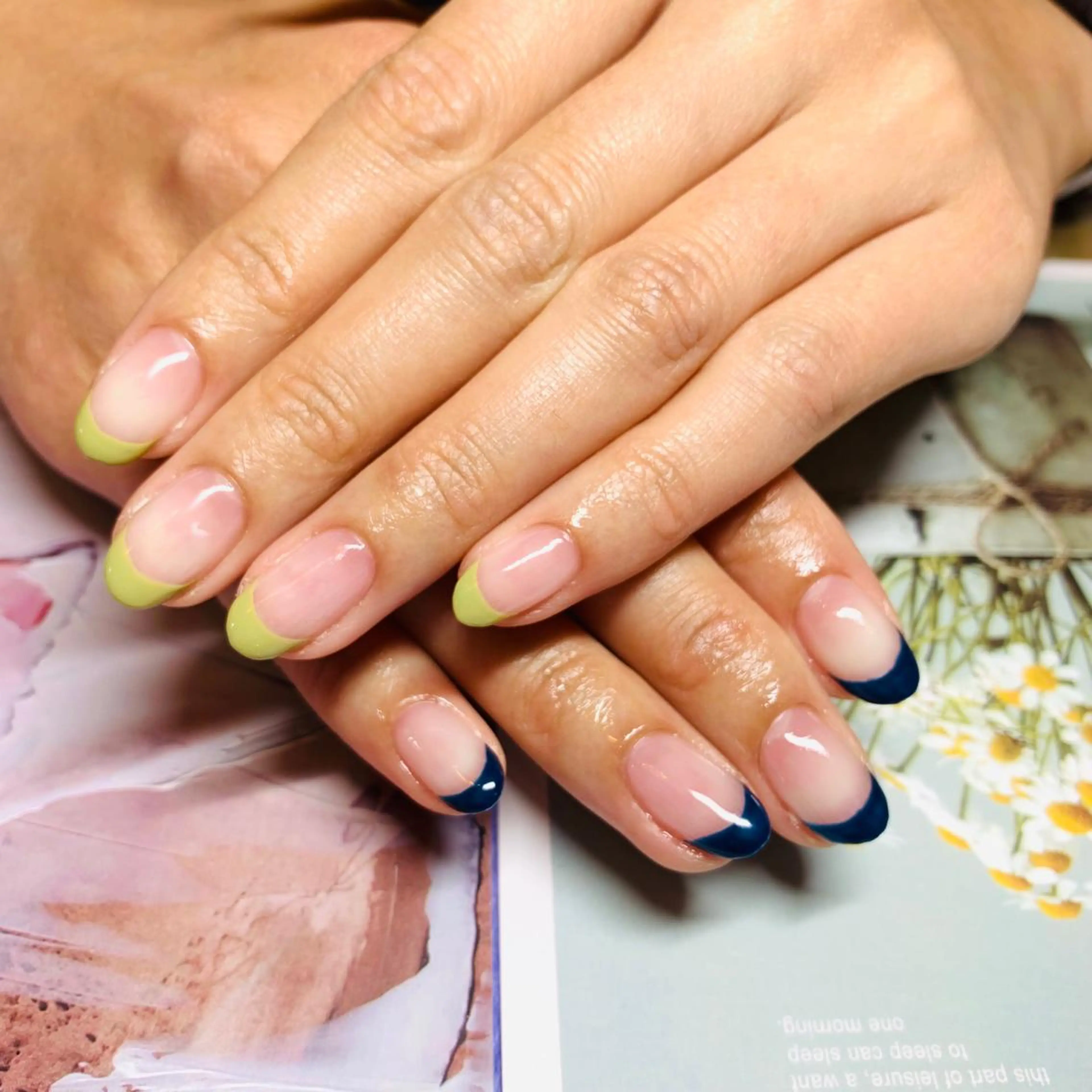 ネイル フレンチネイル fleur nailのネイルデザイン