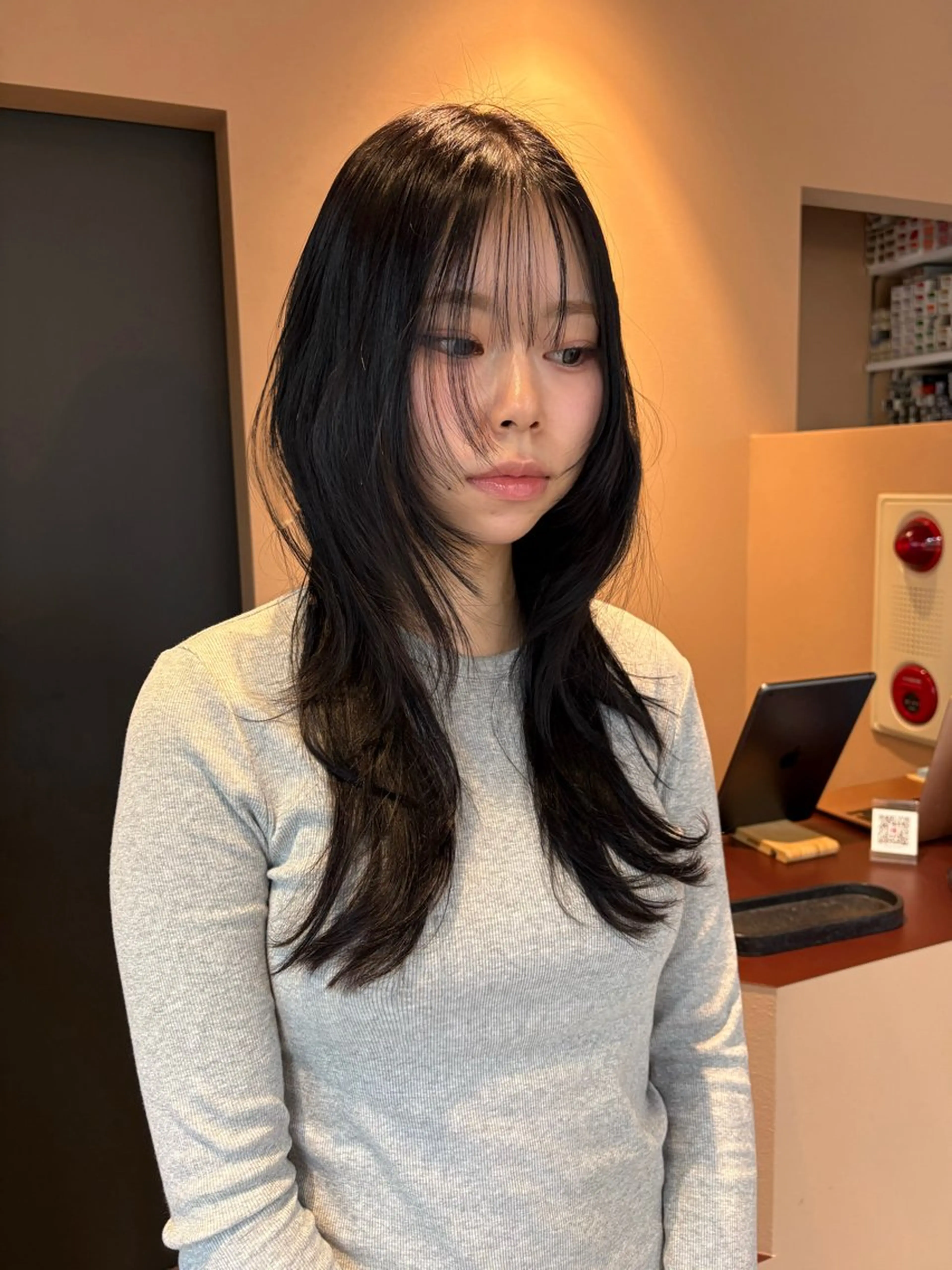 ロング メンズモデル募集中 YOKE reinaのヘアスタイル