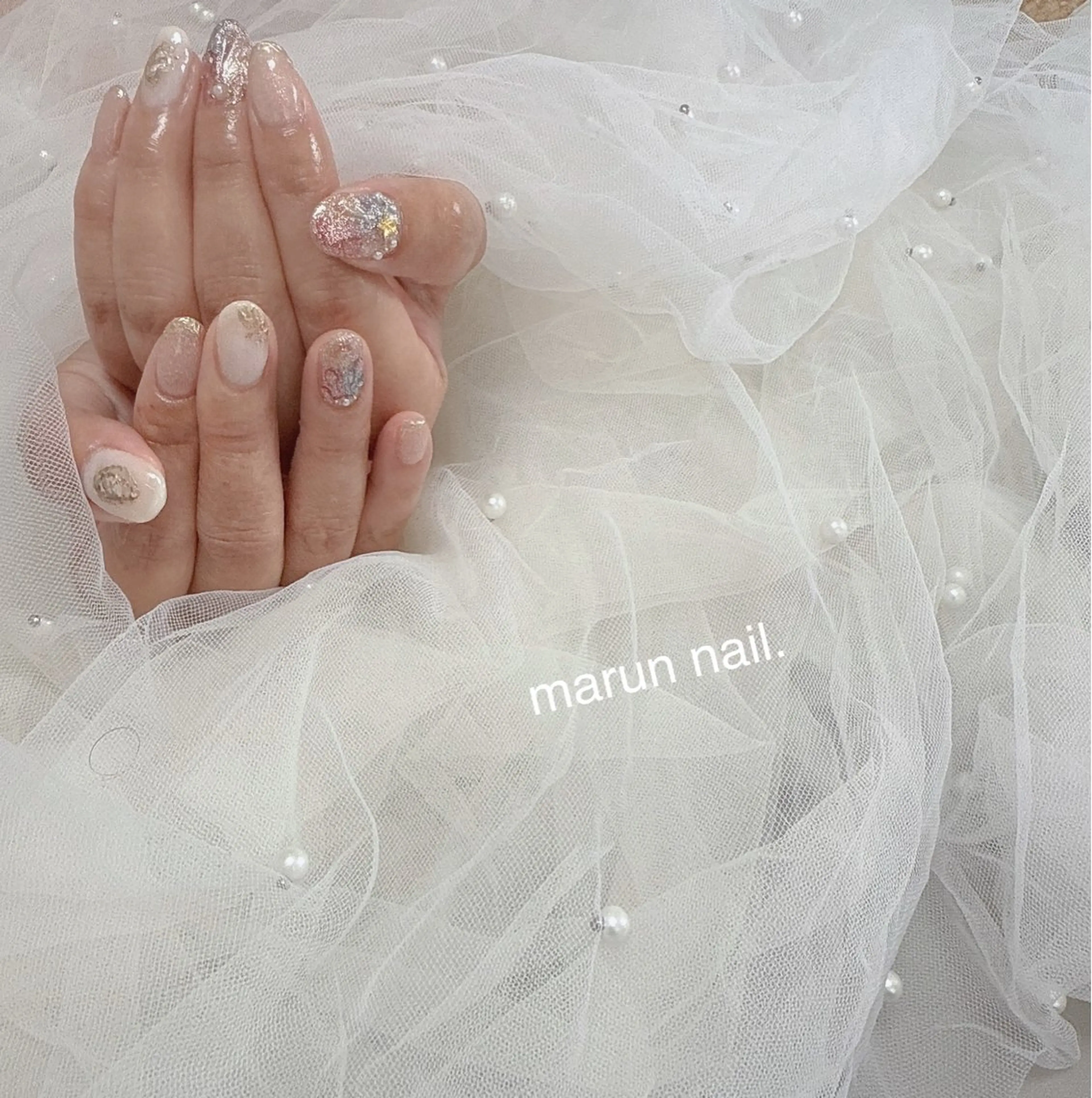 ネイル ハンドネイル marun._ megumi.のネイルデザイン