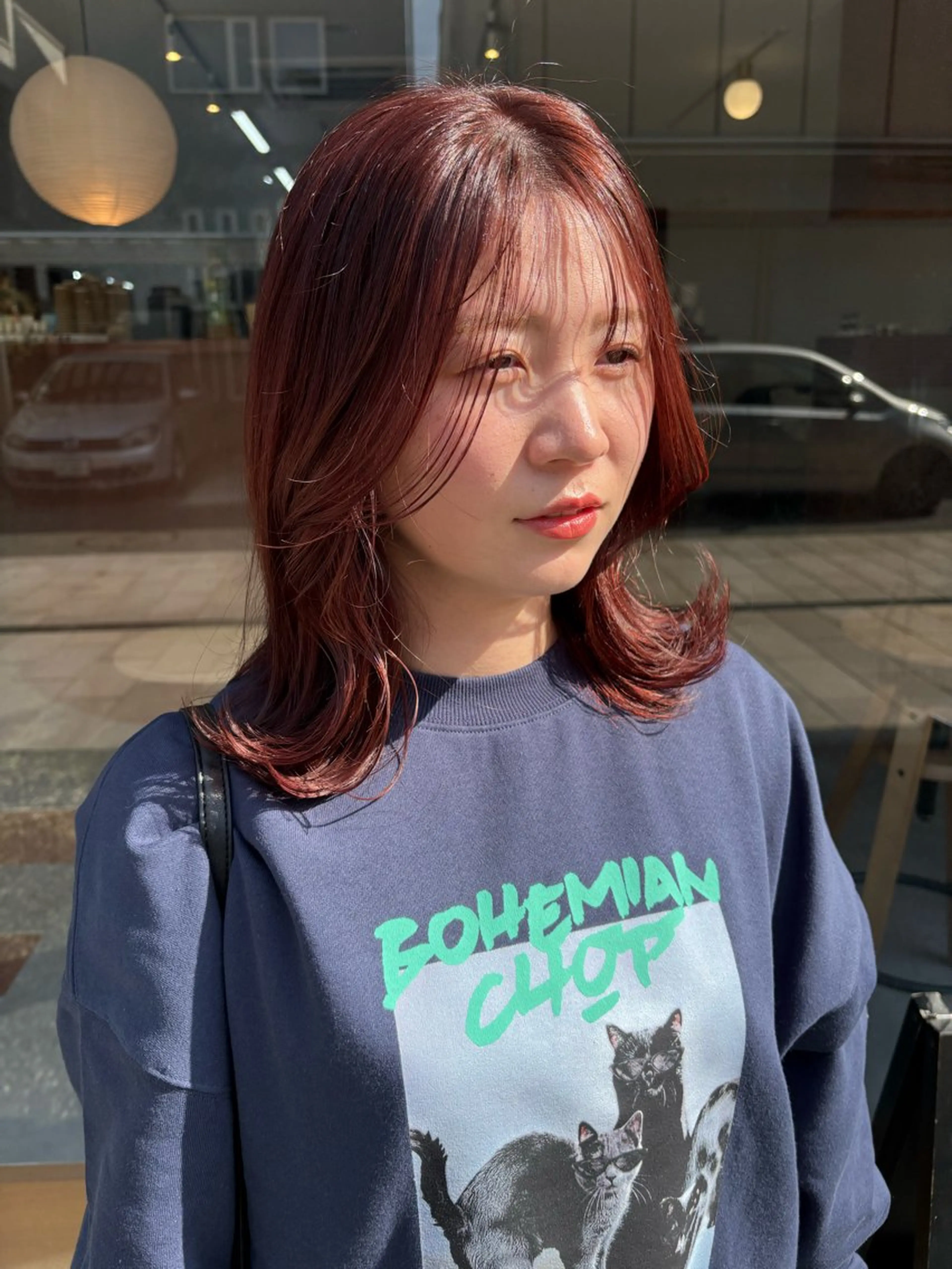 ミディアム 🌈トップデザイナー 金沢駅近nanamiのヘアスタイル