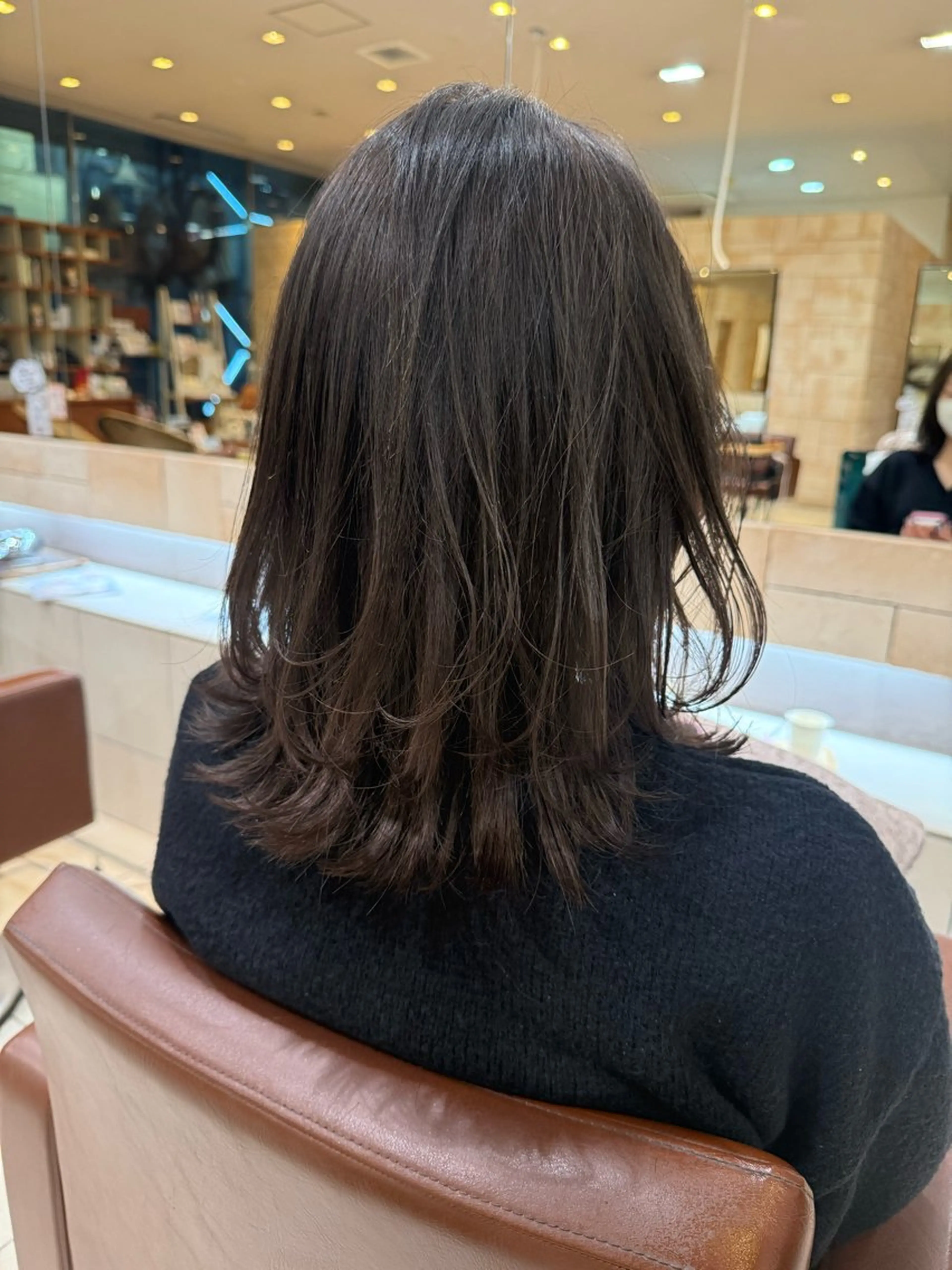 ミディアム レイヤーカット 川崎レイヤーカット /江口真正のヘアスタイル