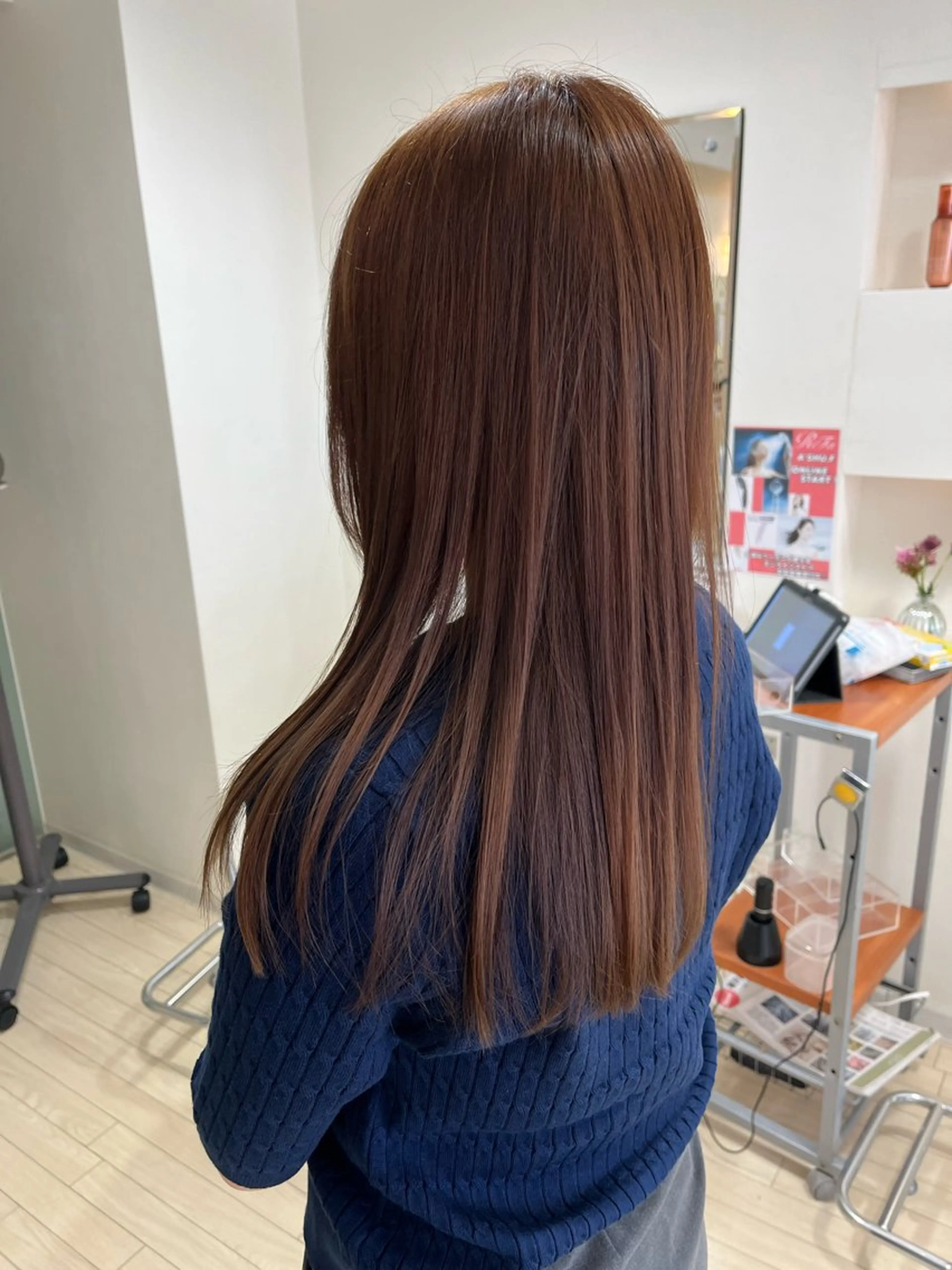 セミロング 神崎 一洋のヘアスタイル