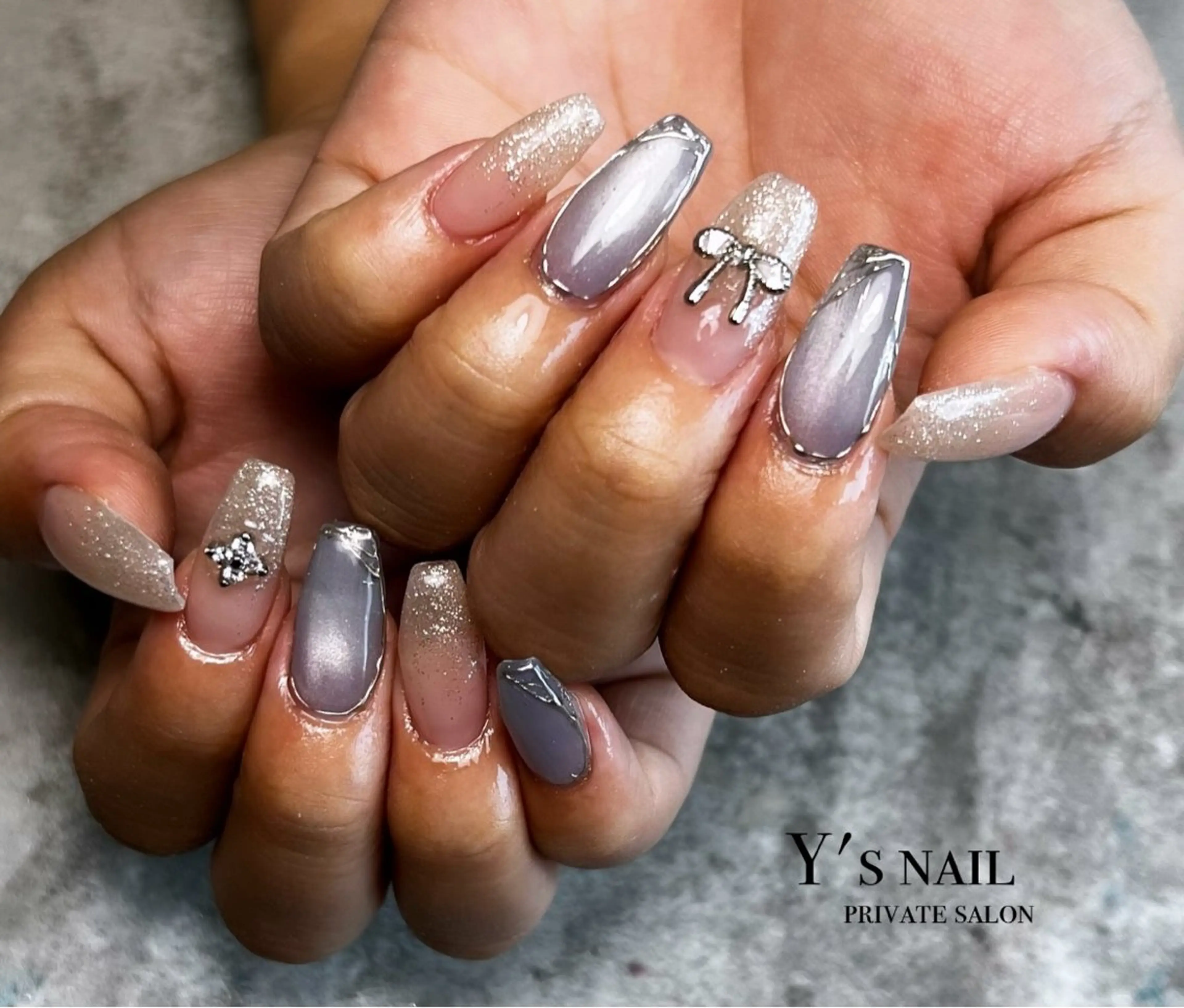 ネイル ハンドネイル Y's nail ˚✧₊YUIのネイルデザイン