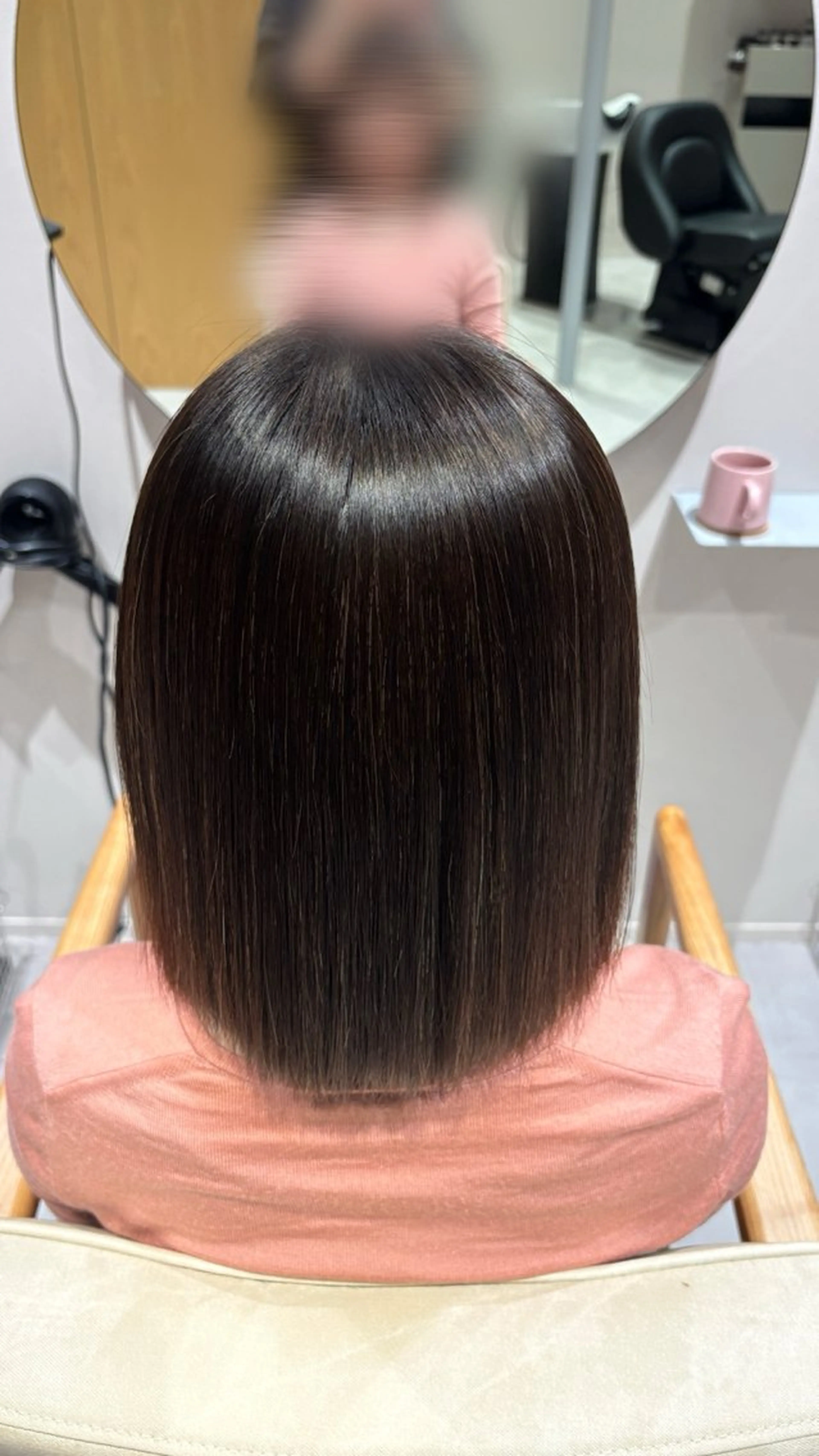 ショート 縮毛矯正 井山 葵のヘアスタイル