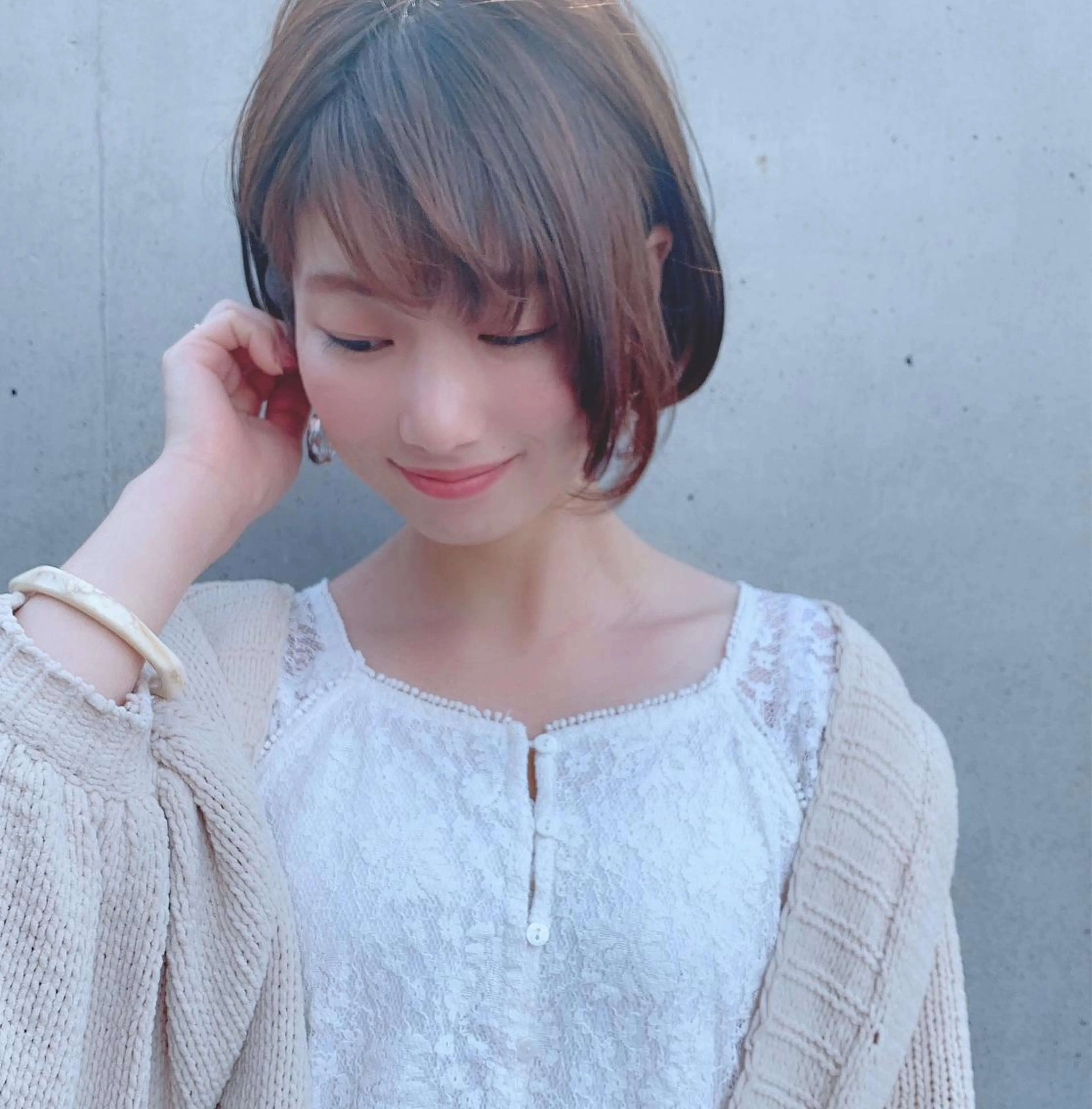 ショート 山口 一馬のヘアスタイル
