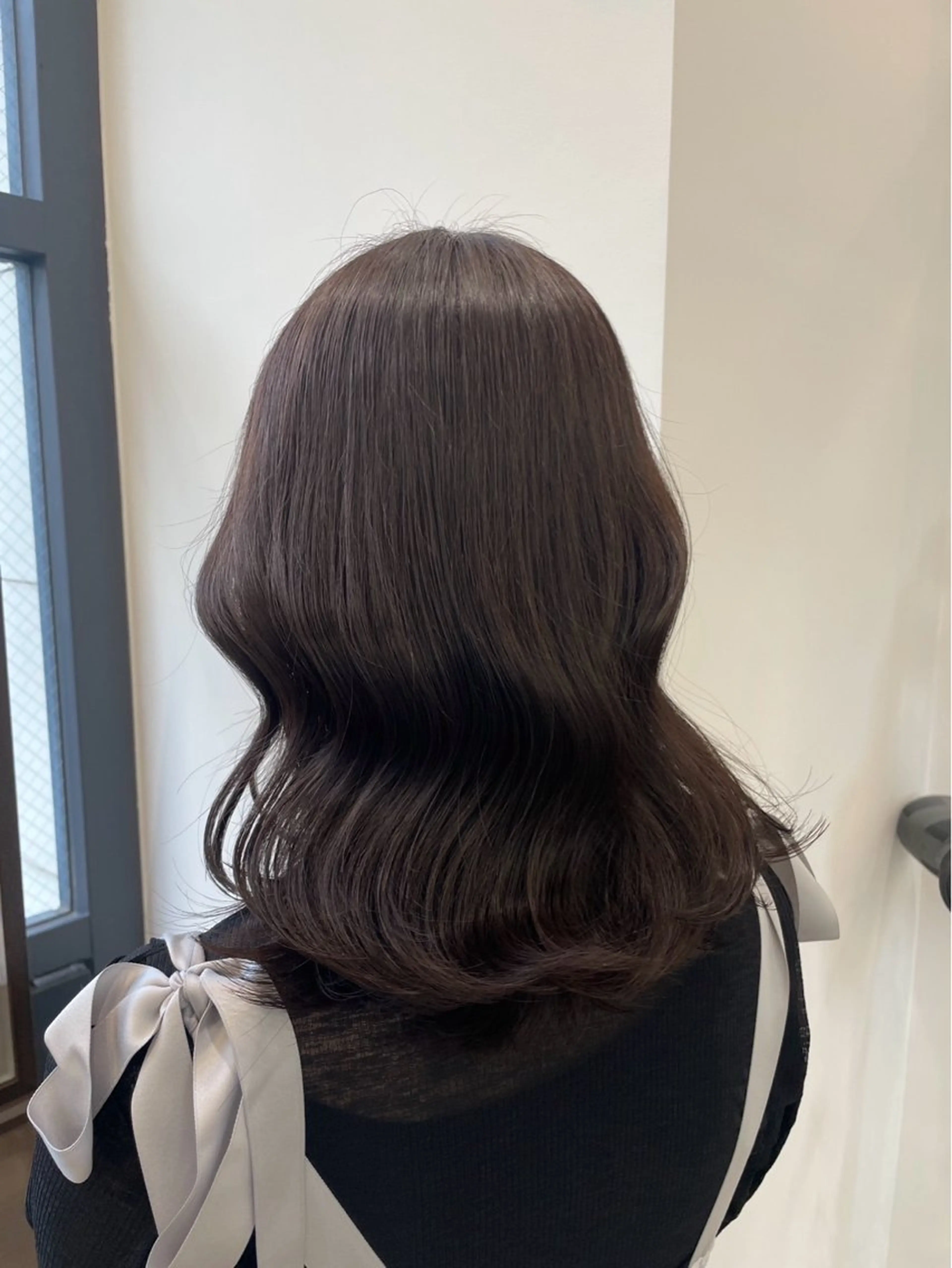 ミディアム カラー カット ヘアカラー 🤎髪質改善/カラー ｜鮫島芽依🤎のヘアスタイル