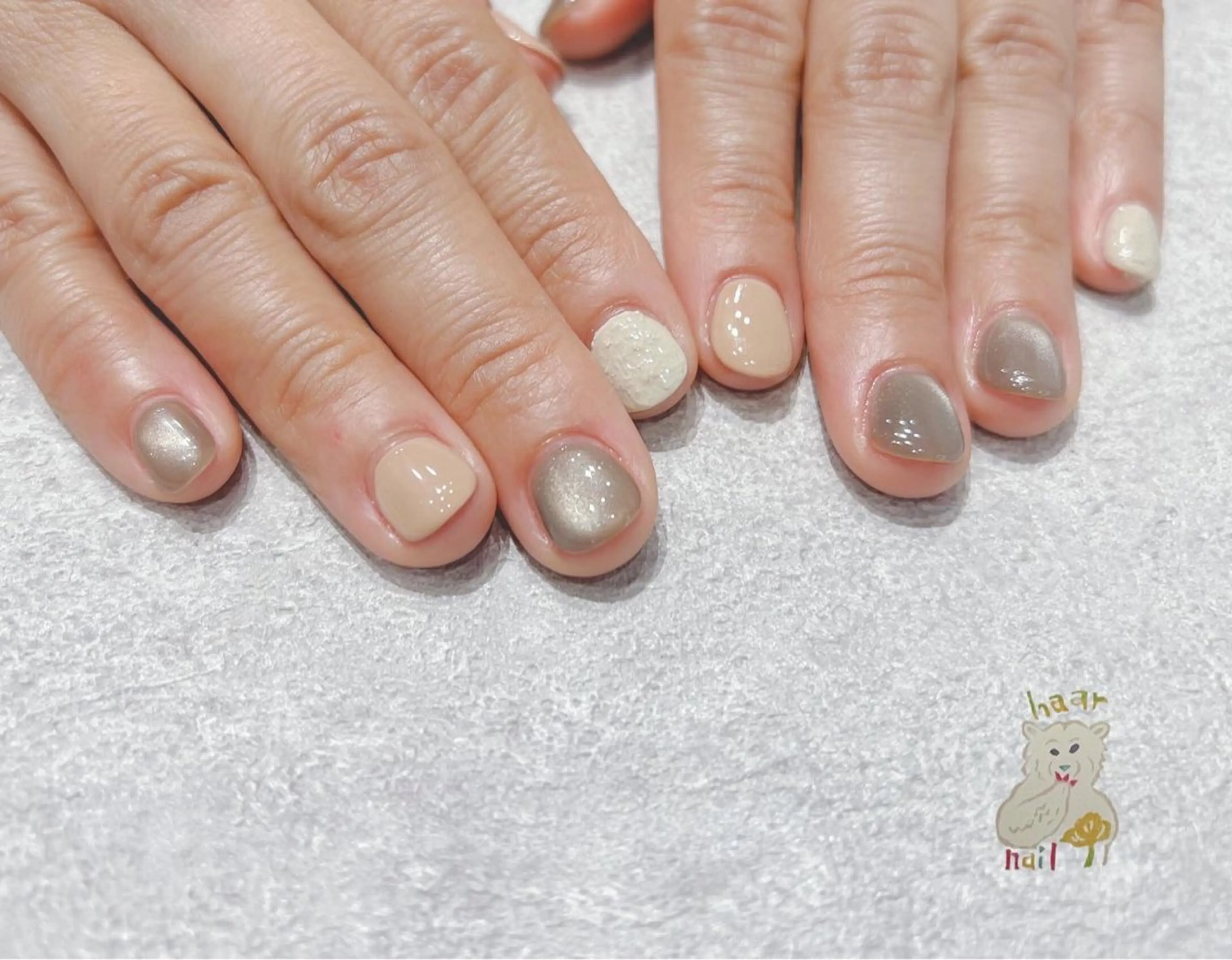 ネイル ハンドネイル 深田 加代のネイルデザイン