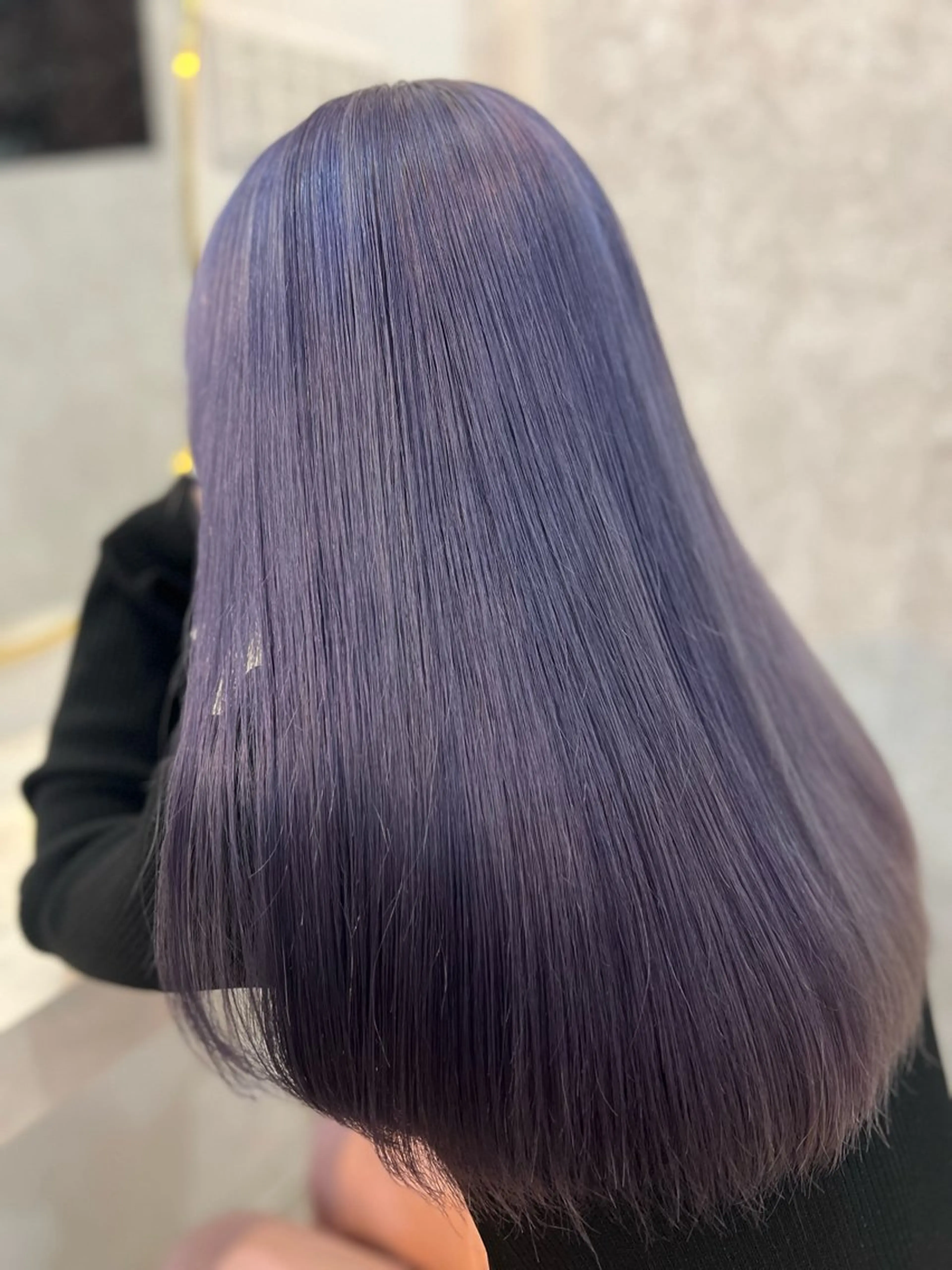 ロング ヘアカラー 💓Yuri💓 ハイトーン/デザインのヘアスタイル