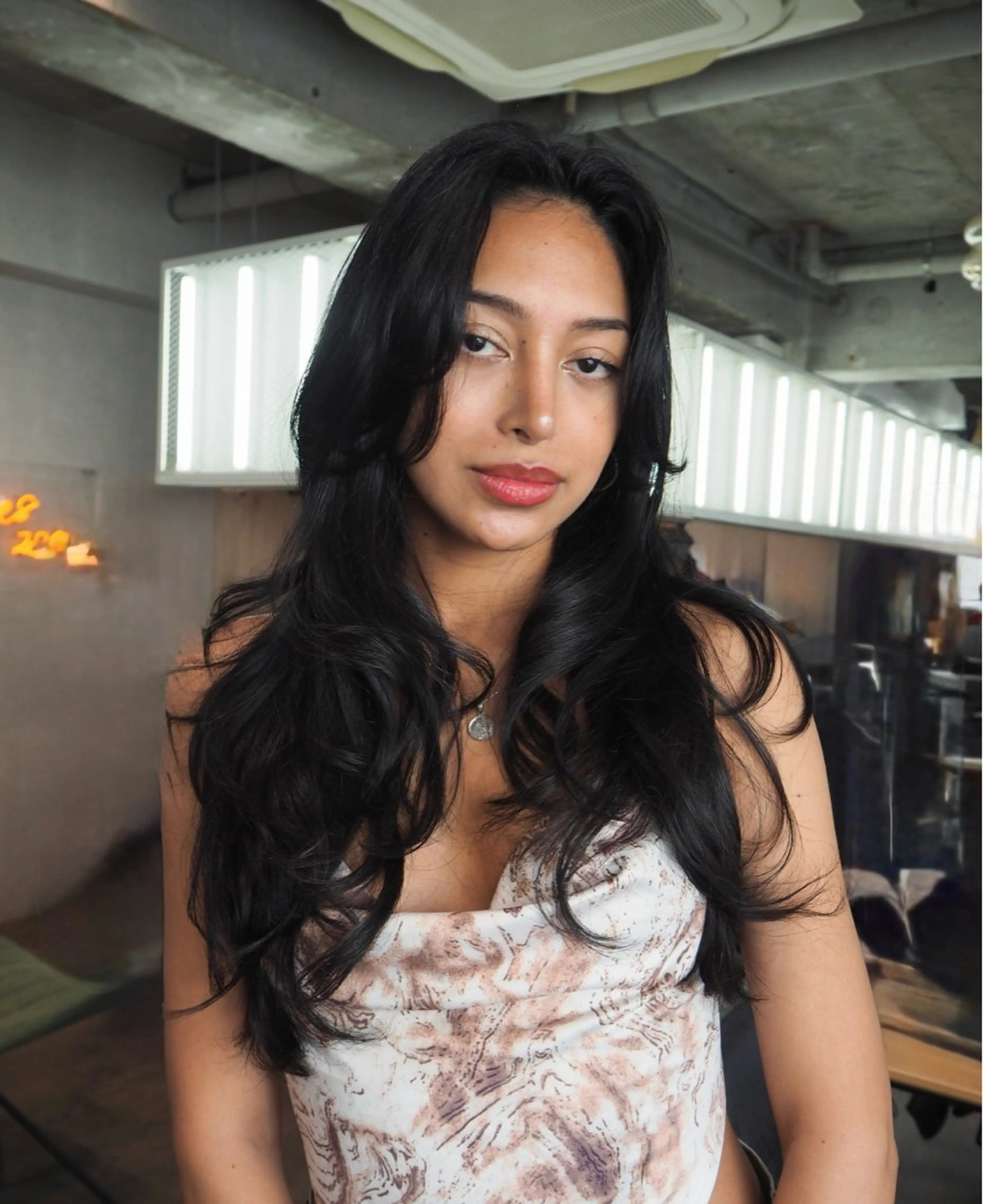 ロング レイヤーカット カット レイヤー/艶カラー/ KIHO🥥︎のヘアスタイル