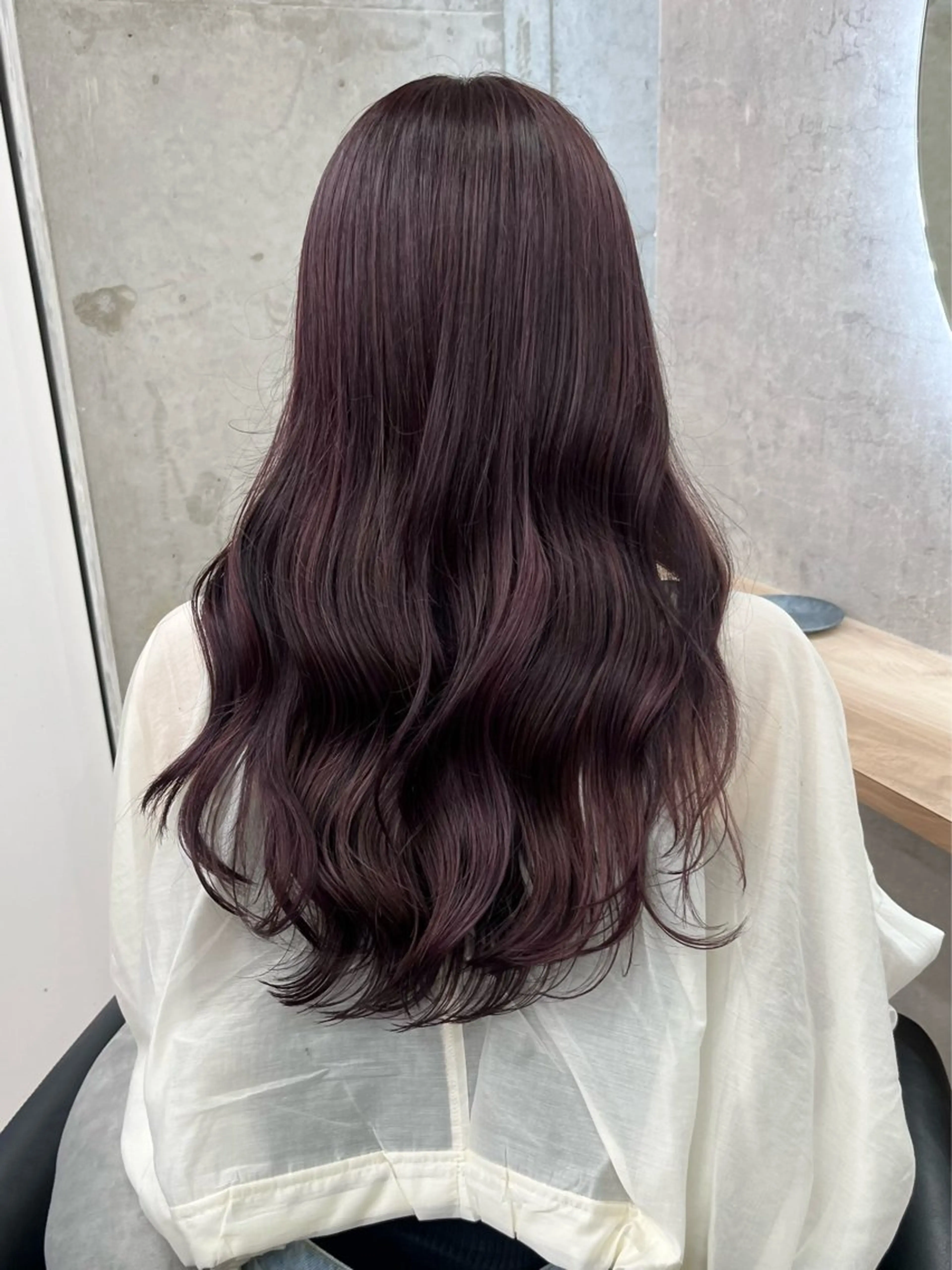 ロング カラー ブラウンカラー ラベンダーカラー カットモデル募集中 Yui🎀✨のヘアスタイル