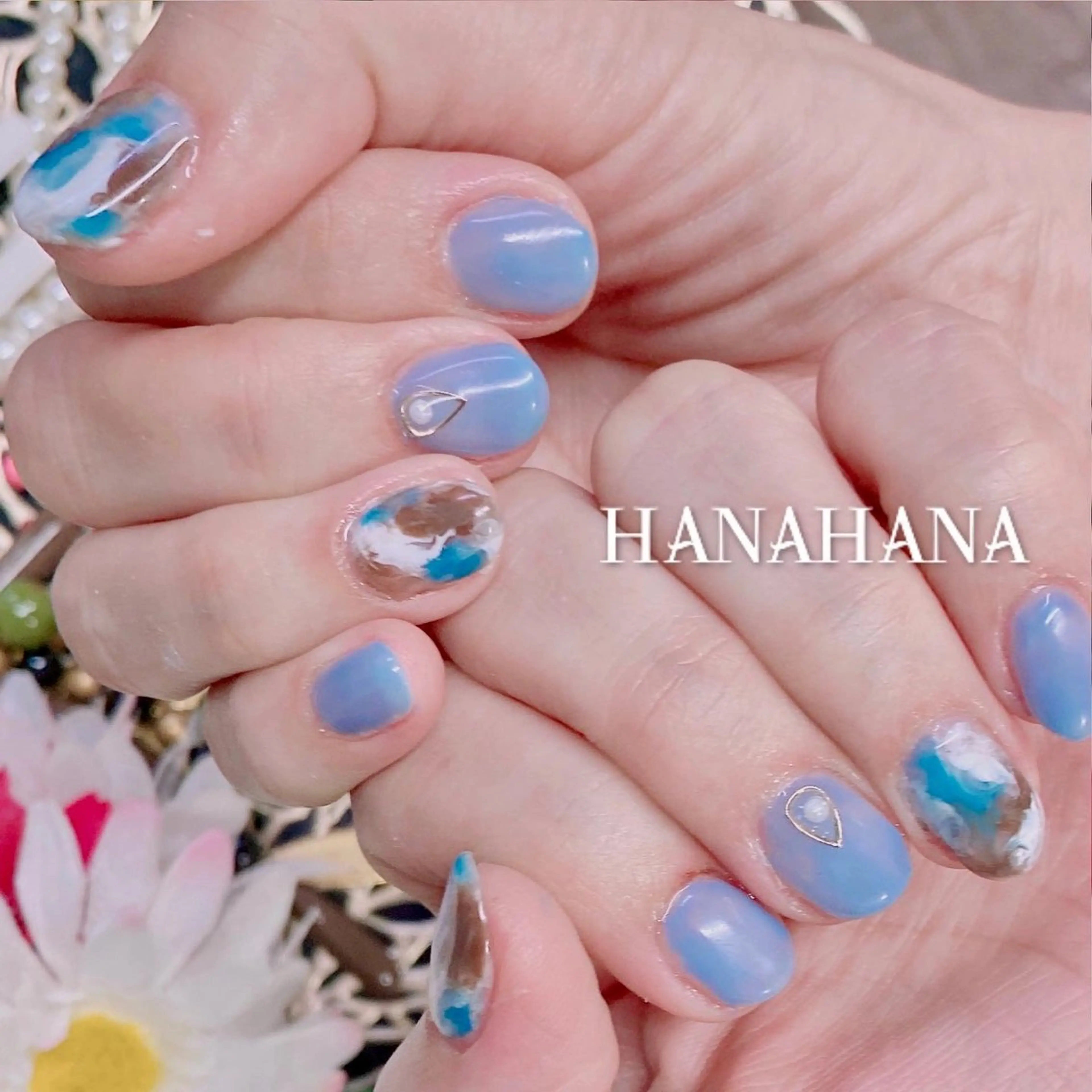 ネイル ジェルネイル HANAHANAのネイルデザイン