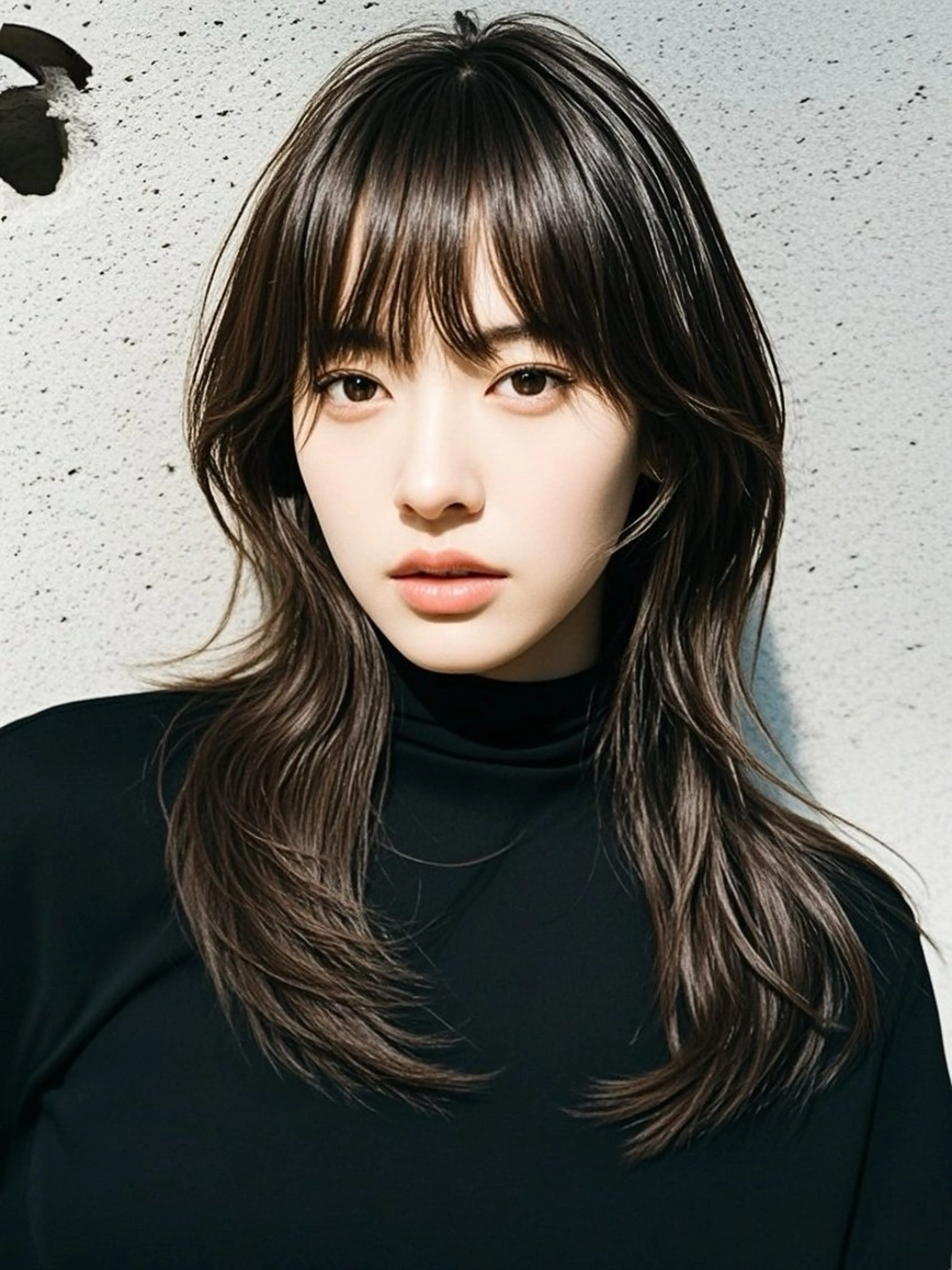 セミロング ショートボブ セミロングパーマ アッシュ ボブ くびれヘア カット ヘアカラー トリートメント ウルフカット 811 大阪梅田 ウルフのヘアスタイル