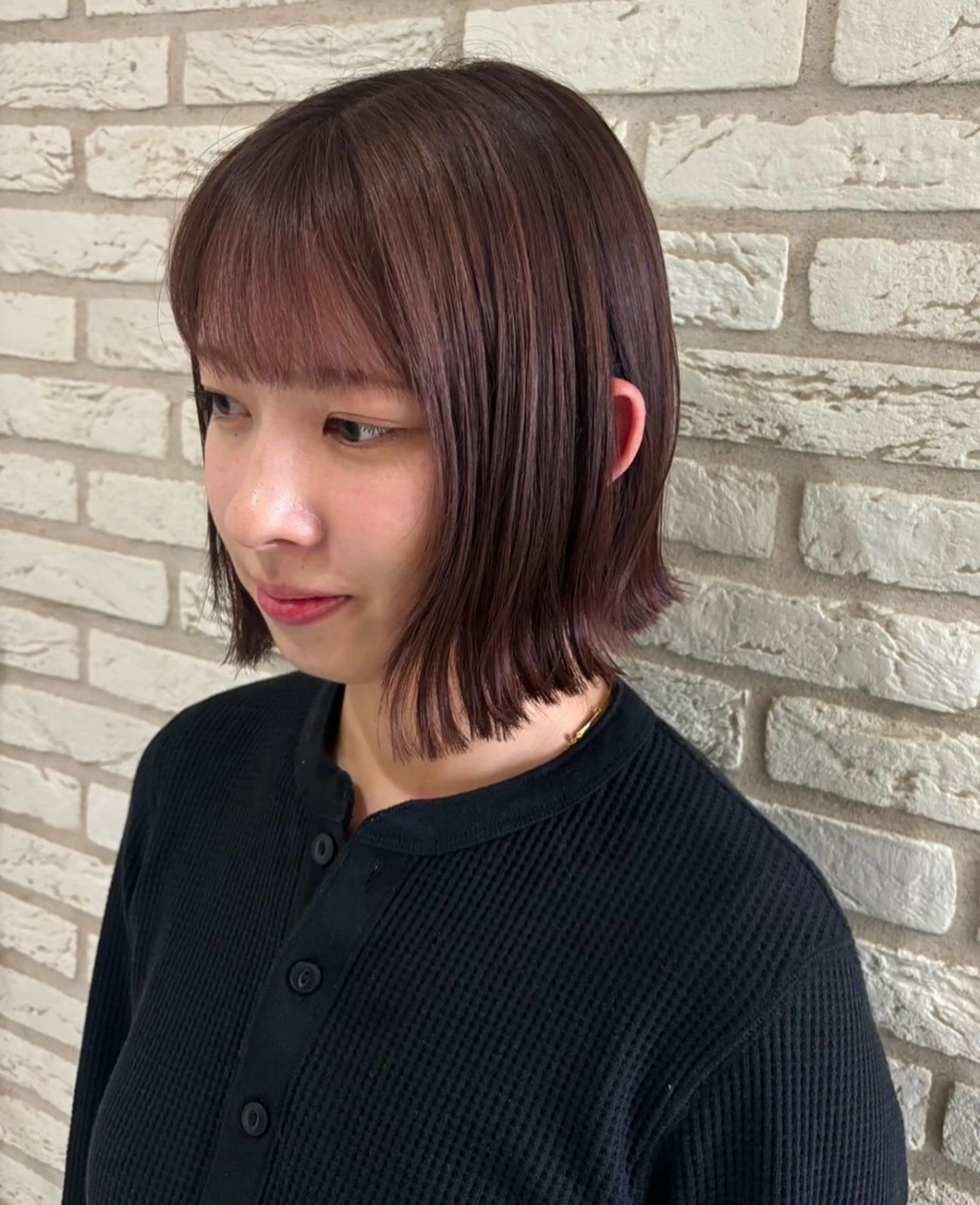 ミディアム レイヤー×髪質改善 hinanoのヘアスタイル