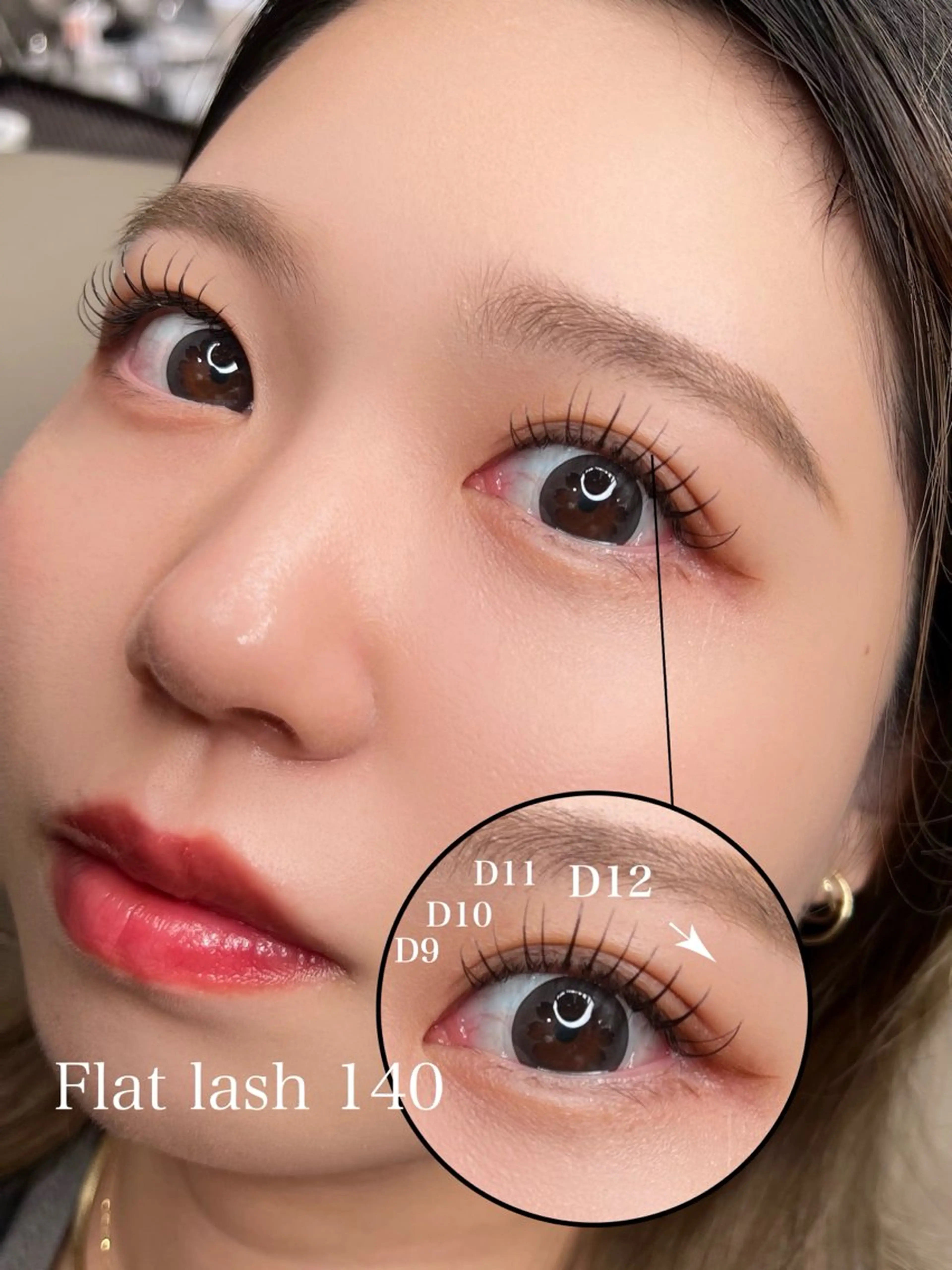 マツエク・マツパ MIU♥梅田 ELMOeye茶屋町のマツエク・マツパデザイン