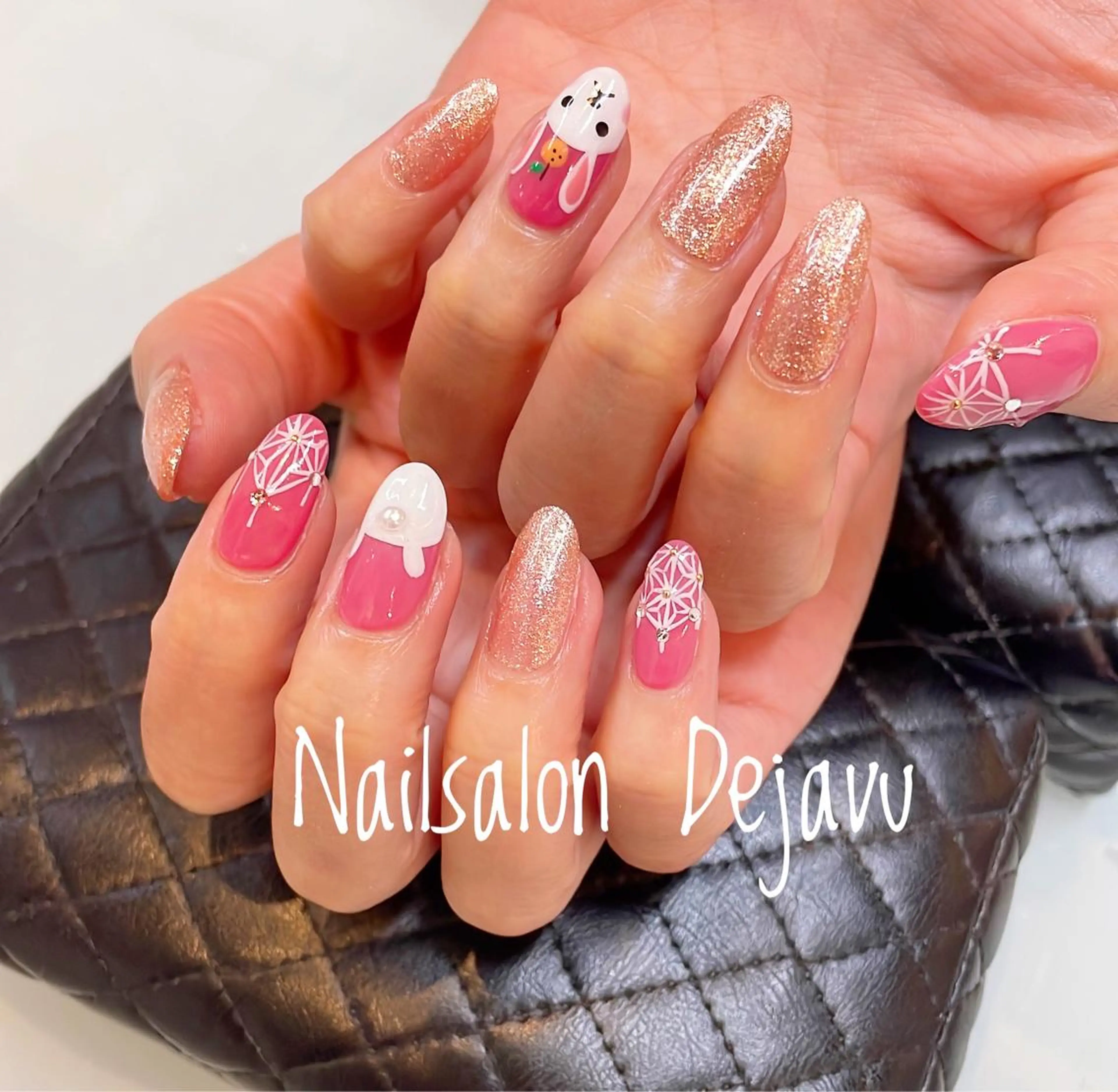 ネイル アートネイル ジェルネイル ハンドネイル Nailsalon Dejavuのネイルデザイン