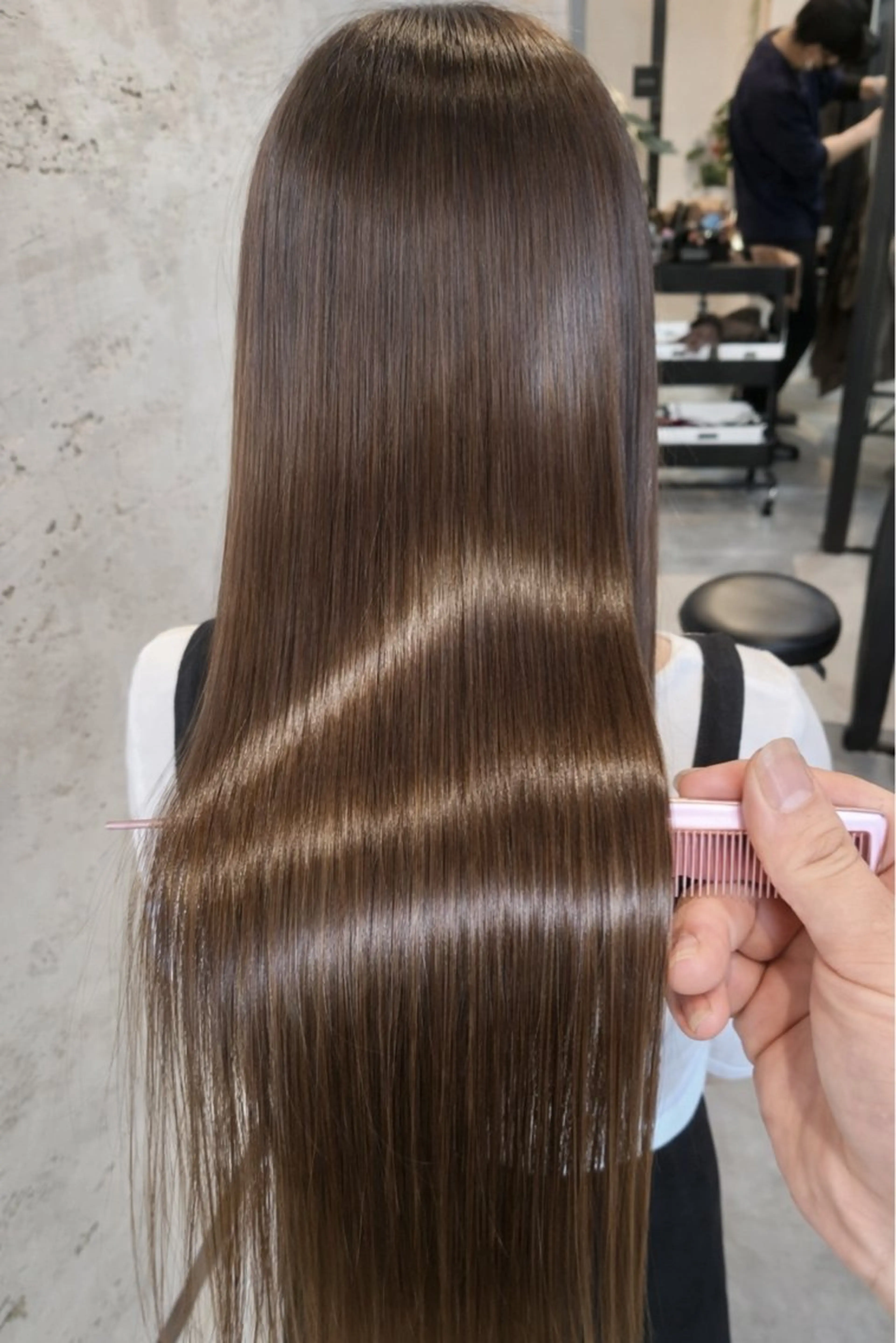 【今だけ新規クーポン！】美髪整形ストレート＋cut【髪質改善】髪質そのものを整形する！の写真