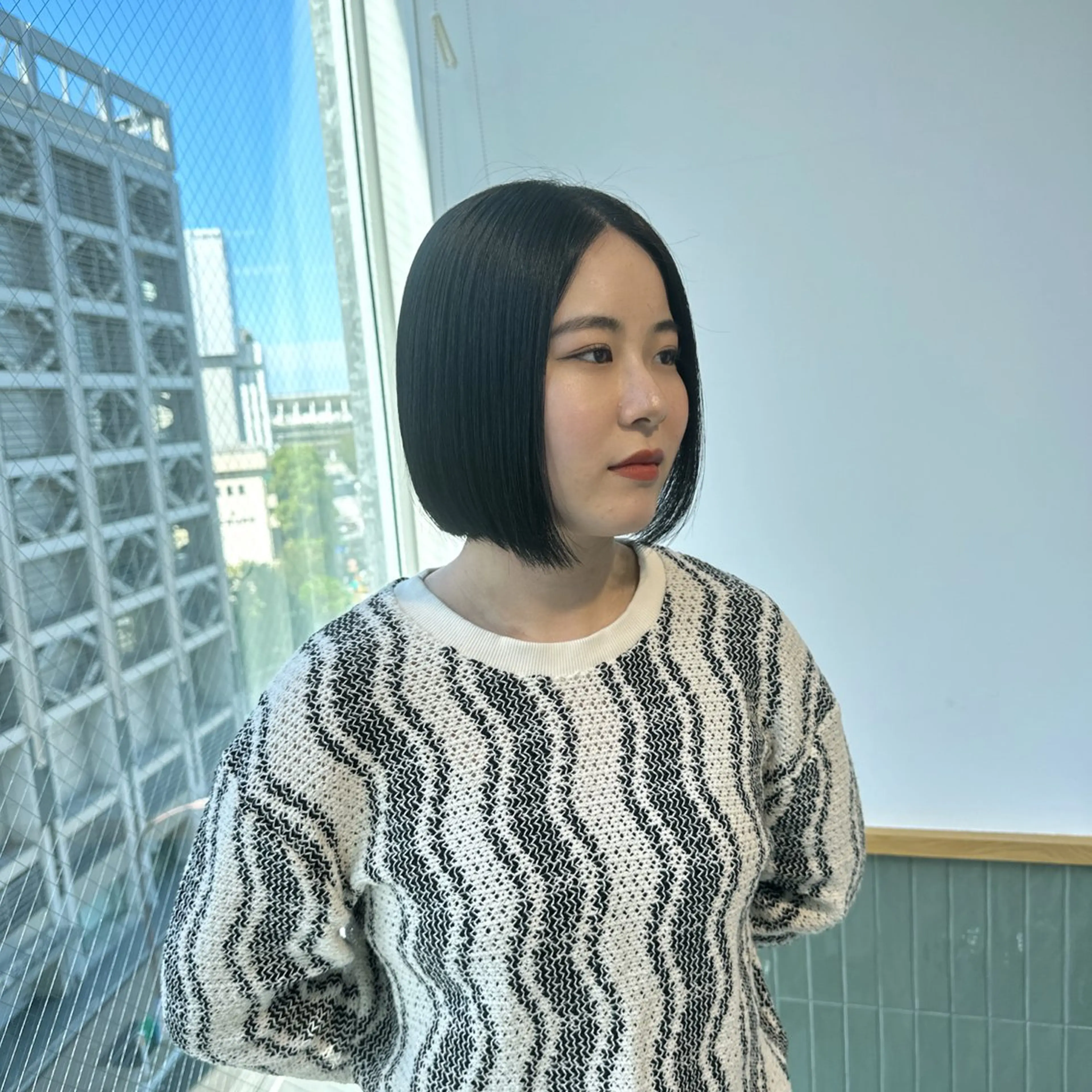 ミディアム カラー ブリーチなし/レイヤ ー特化🌈Tommyのヘアスタイル