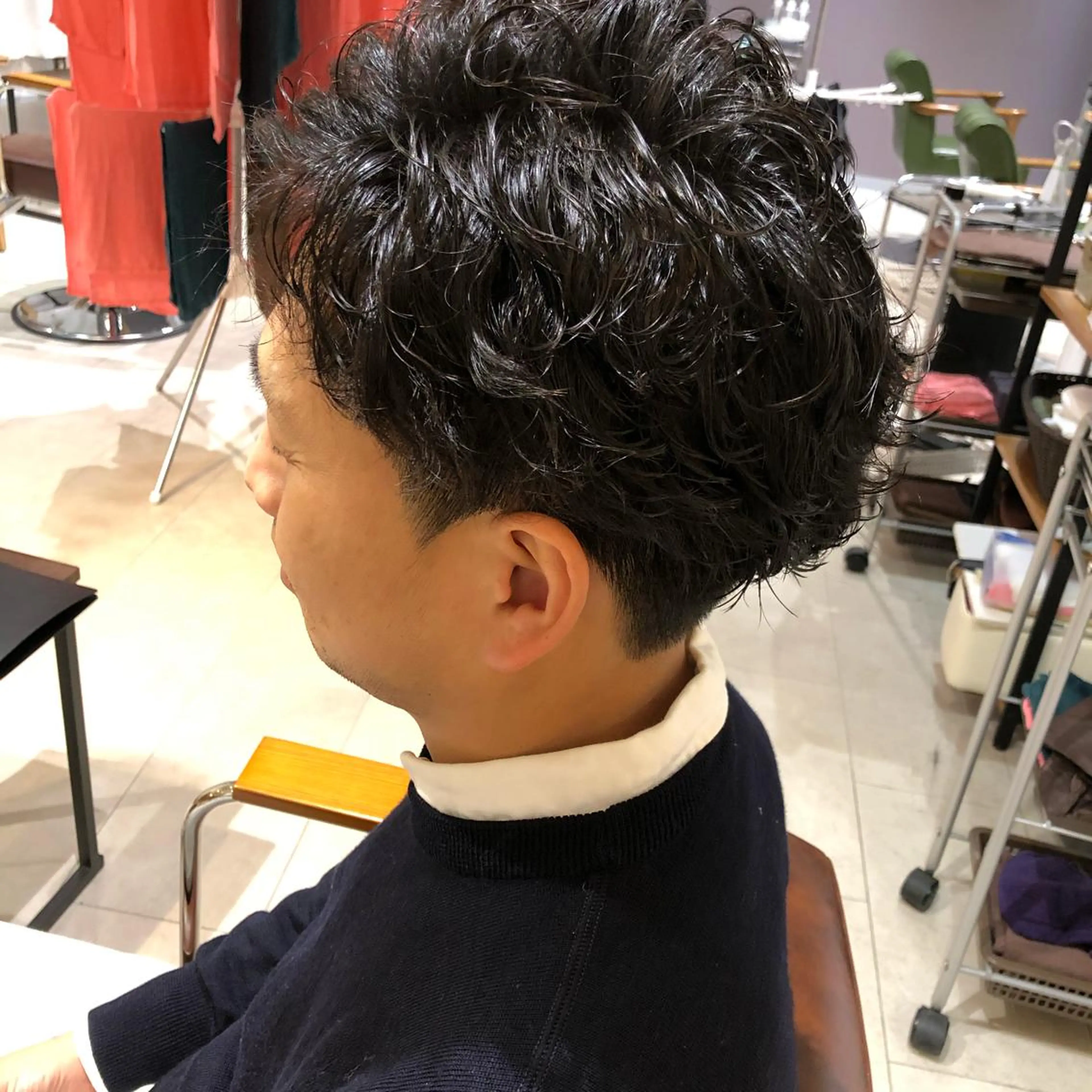 パーマ メンズ メンズパーマ 過去一の柔髪ヘア 🌿einshairのヘアスタイル